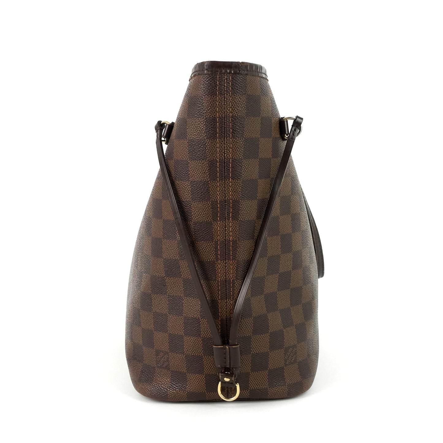 Louis Vuitto Neverfull MM Damier Ebene Canvas Bag