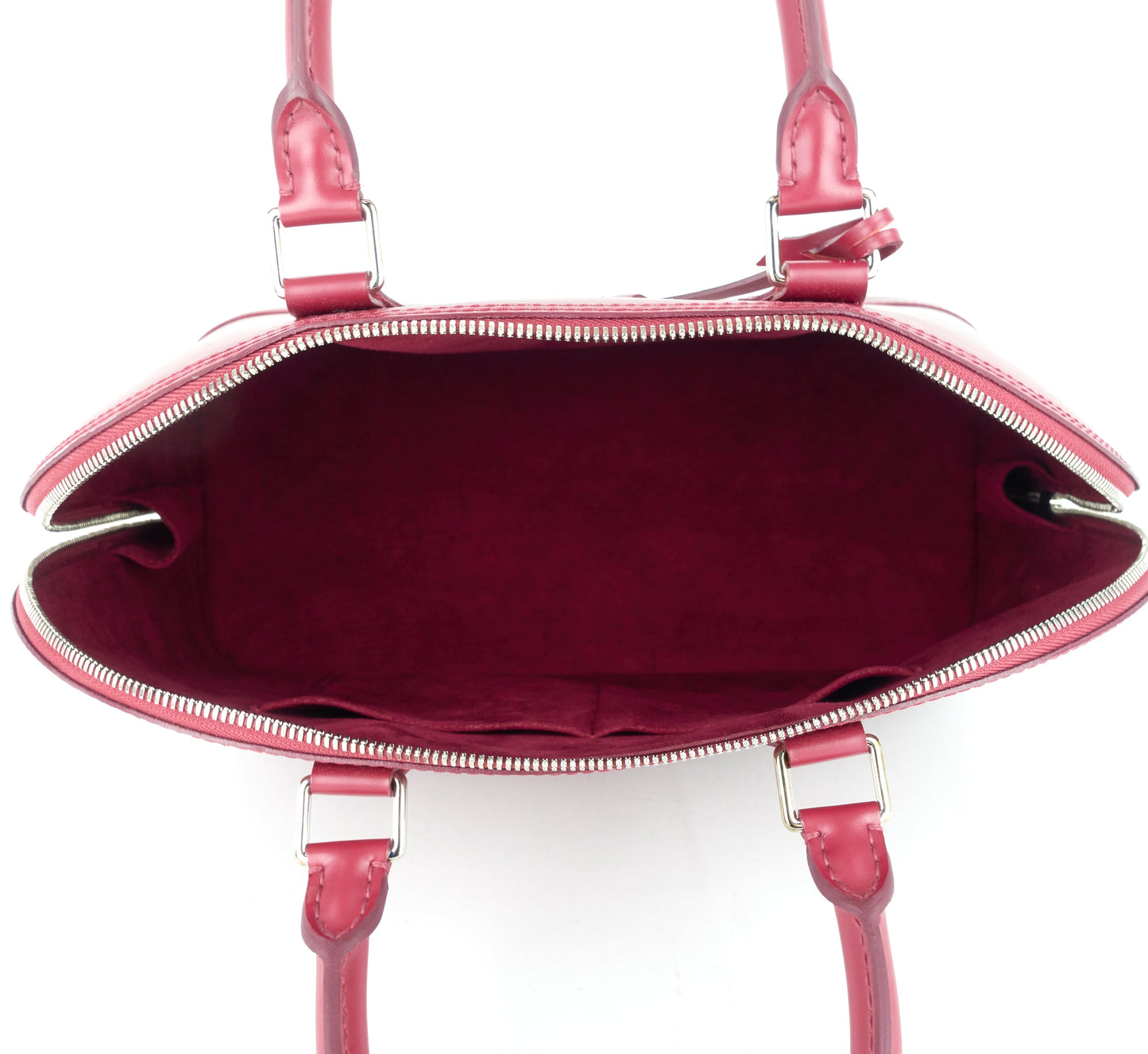 Louis Vuitto Alma GM Fuchsia Epi Leather Bag