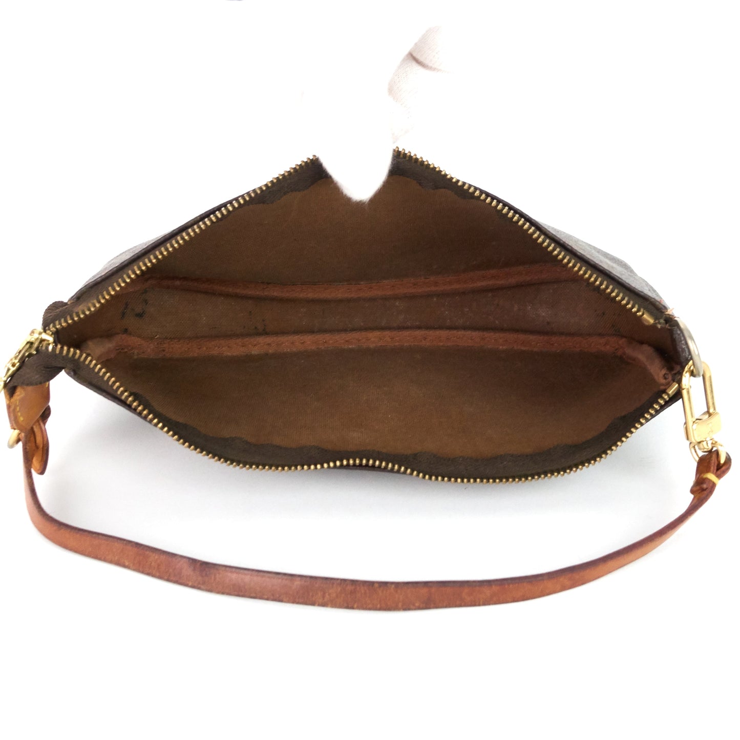 Louis Vuitto Pochette Accessoires Monogram Cerises Canvas Bag