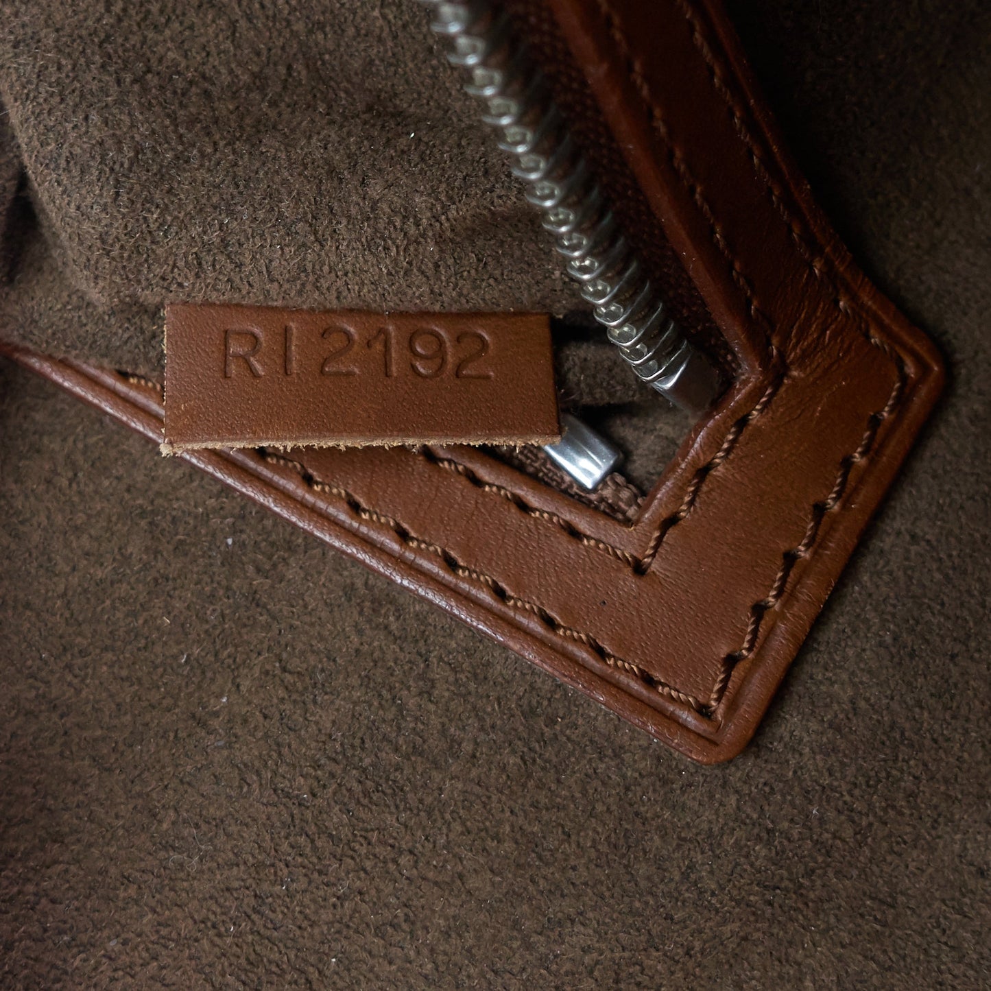 Louis Vuitto Sac Plat Nomade Leather Bag