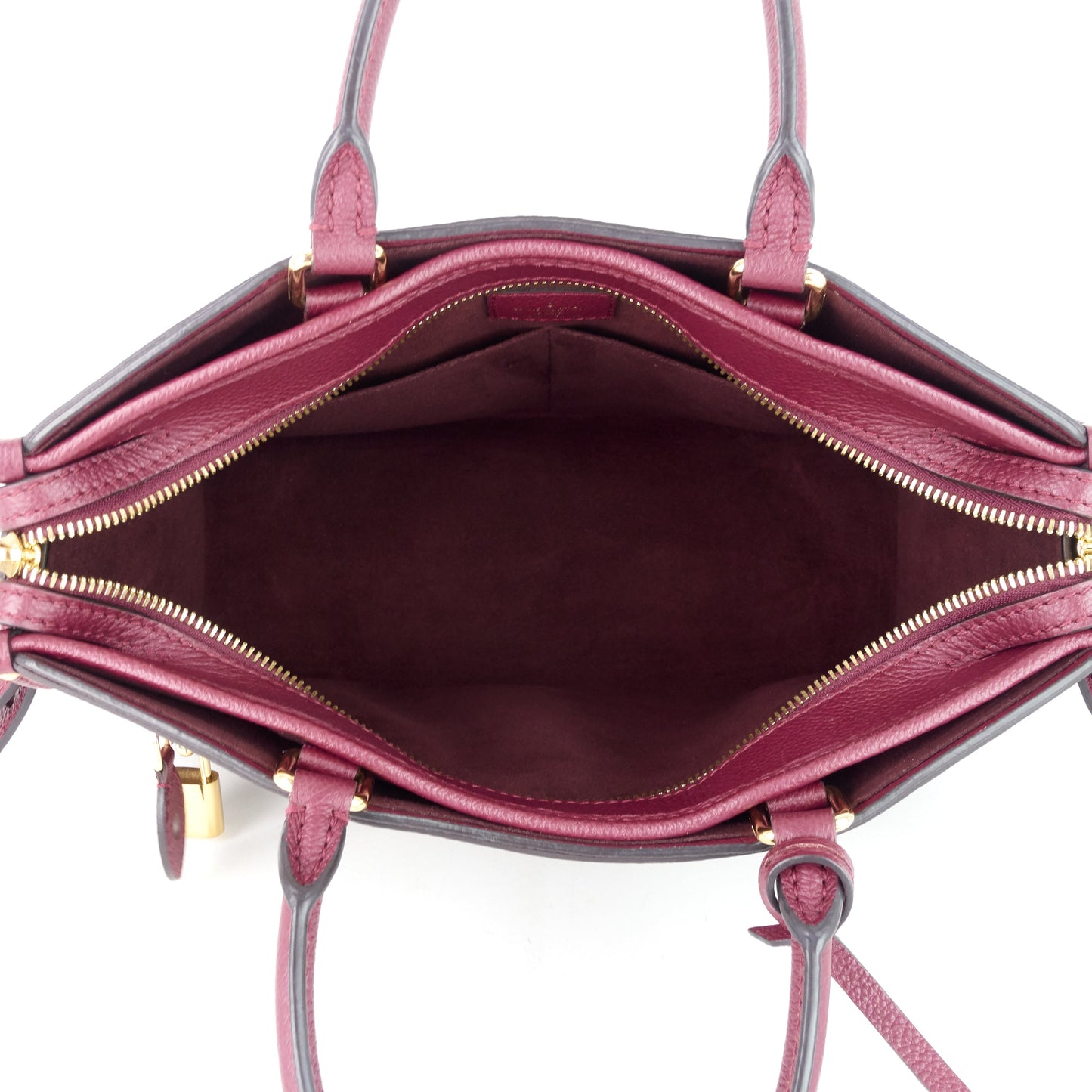 Louis Vuitto Popincourt PM Monogram Canvas Raisin Tote Bag