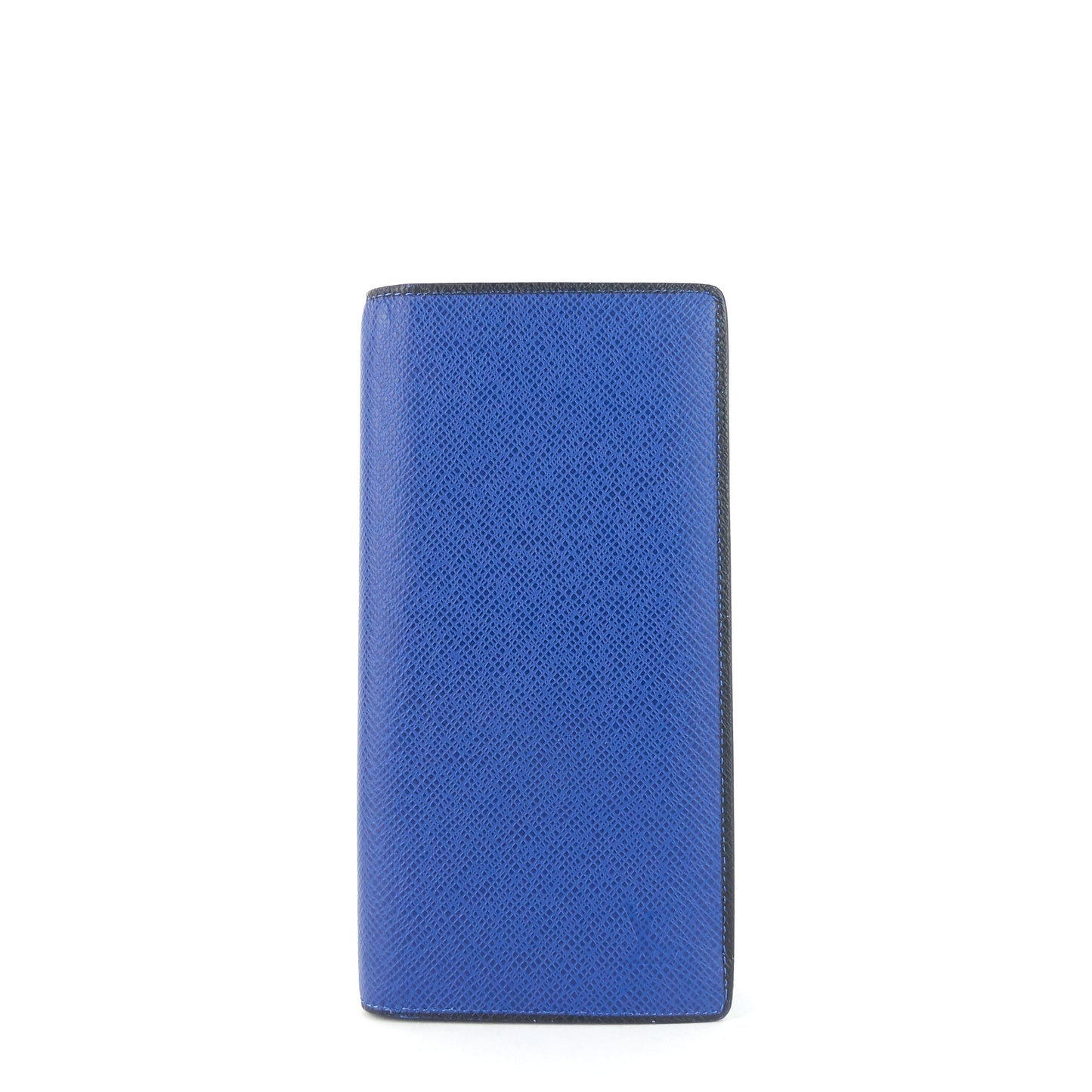 Louis Vuitto Brazza Blue Epi Leather Wallet