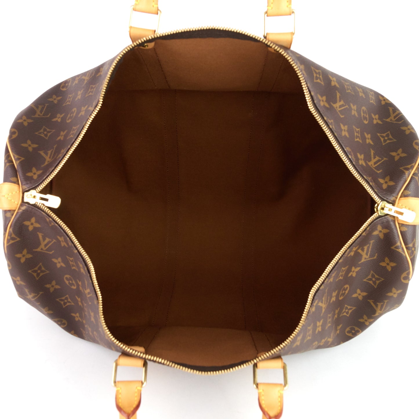 Louis Vuitto Keepall 55 Monogram Canvas Bag
