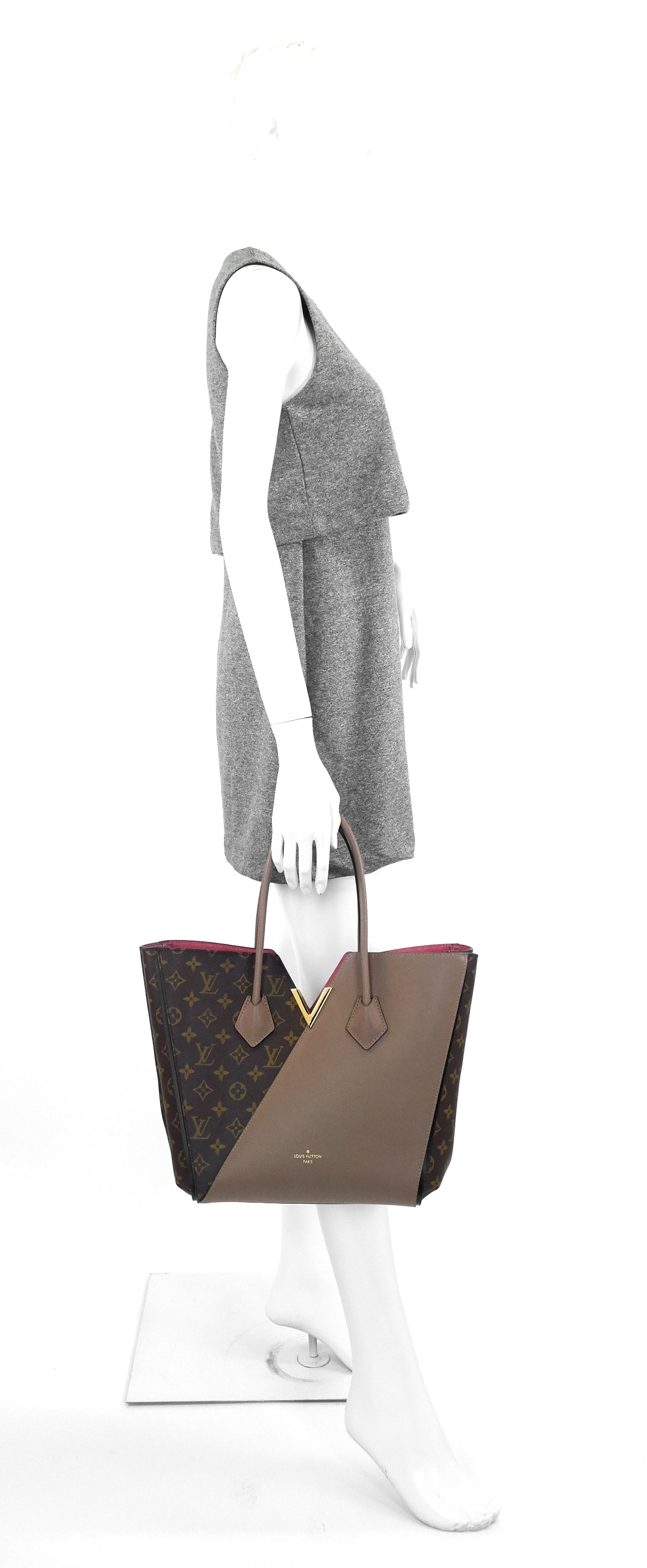 Louis Vuitto Kimono MM Monogram Canvas Taupe Glace Bag