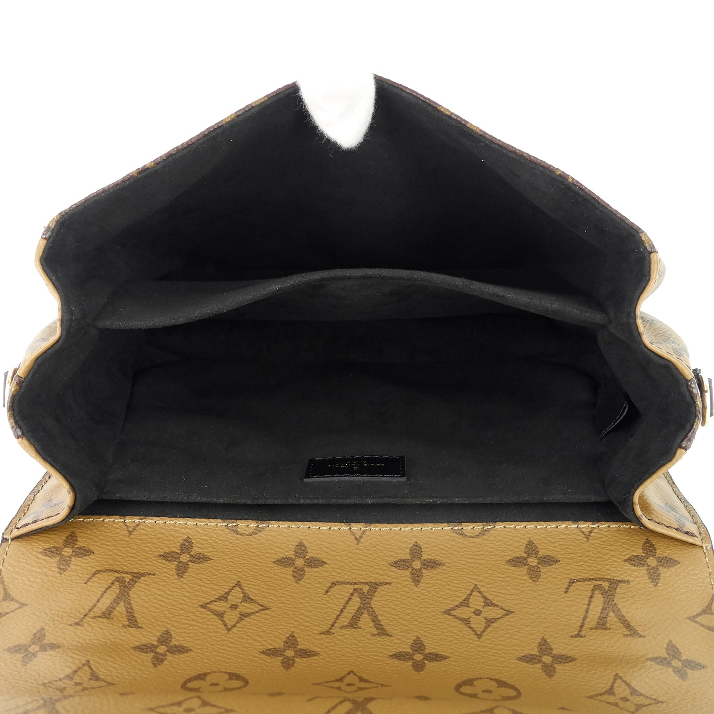 Louis Vuitto Pochette Metis Reverse Monogram Canvas Bag