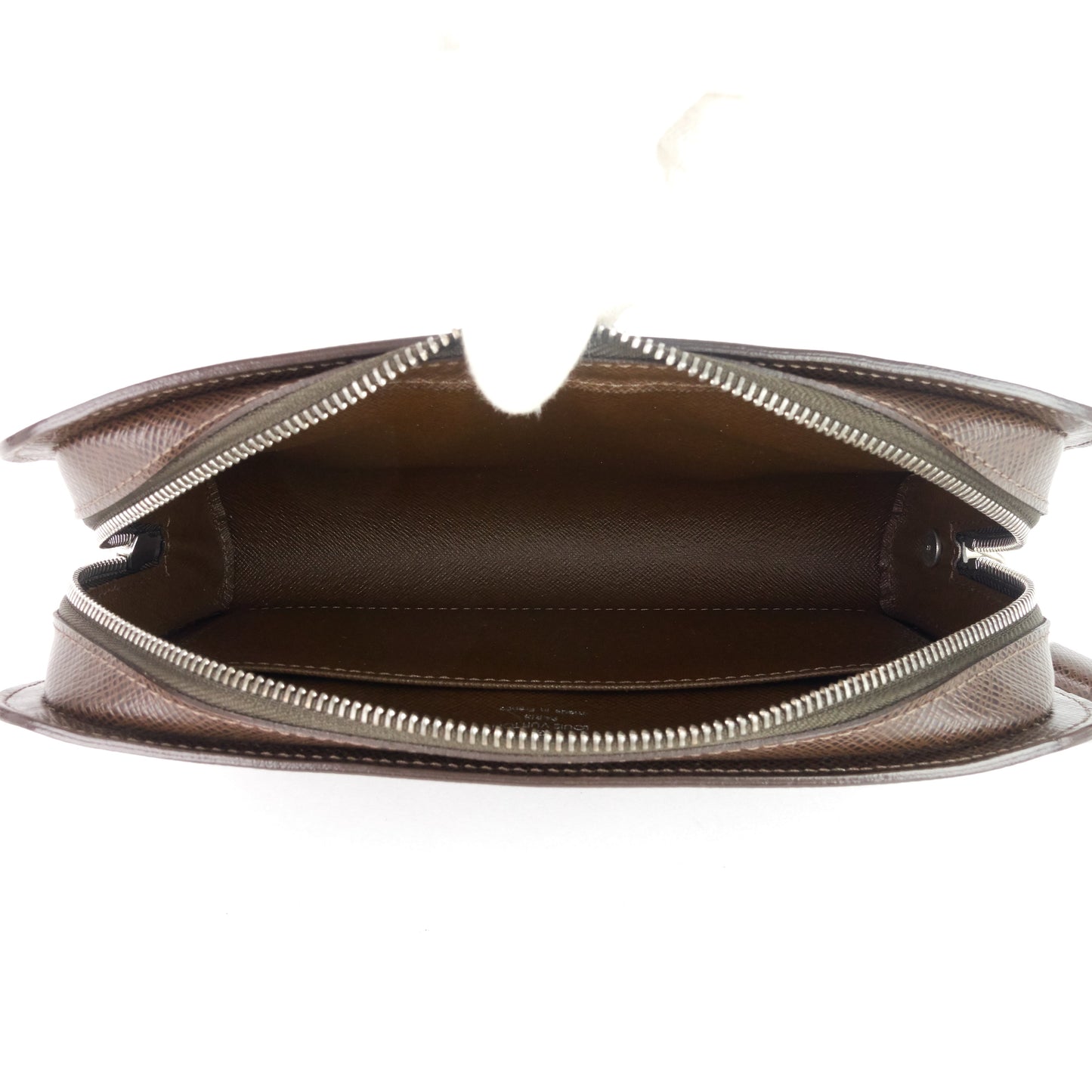Louis Vuitto Pochette Baikal Grizzli Taiga Leather Bag