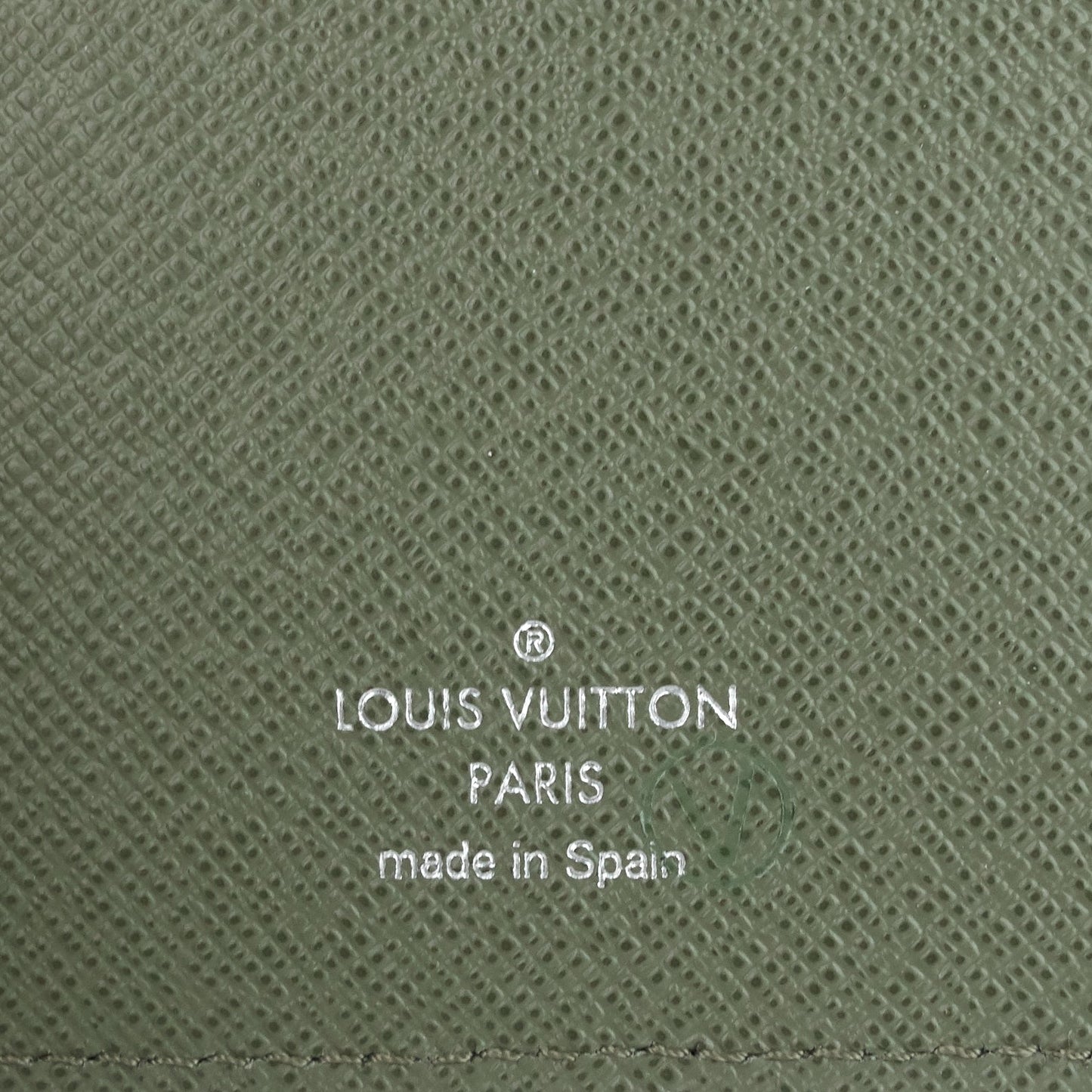 Louis Vuitto Brazza Green Epi Leather Wallet