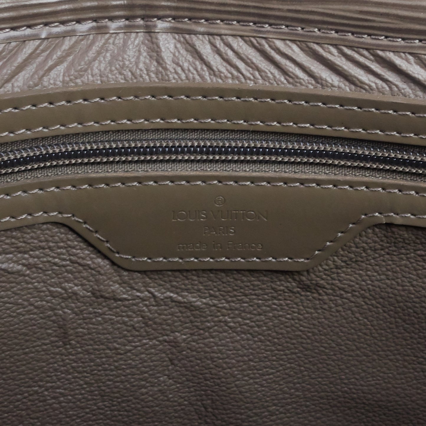 Louis Vuitto Sac Plat GM Brown Epi Leather Bag