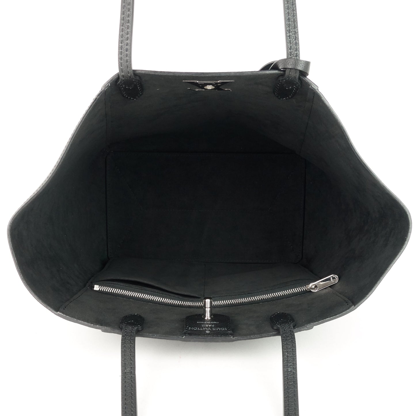 Louis Vuitto LockMe Cabas Calfskin Leather Tote Bag