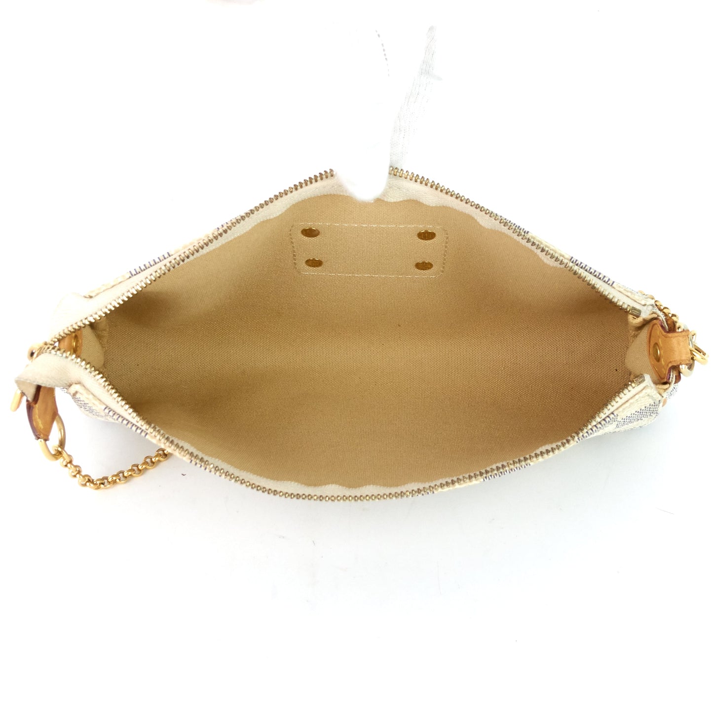 Louis Vuitto Eva Damier Azur Canvas Bag