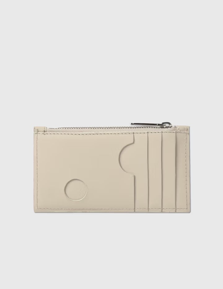 OFF WHITE BURROW ZIPPED COIN PURSE