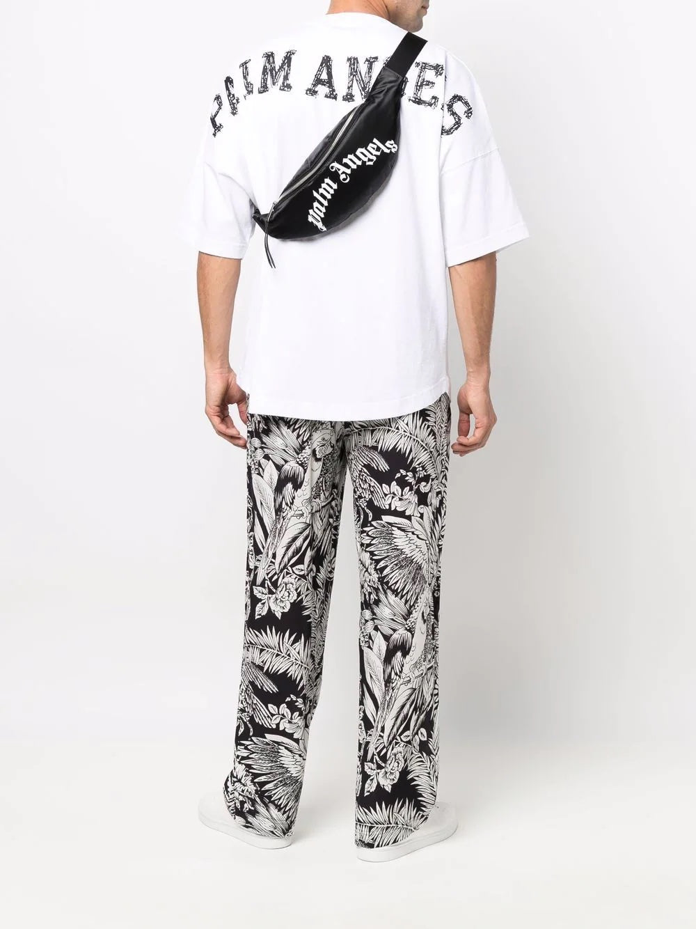 PALM ANGELS LOGO WAIST BAG