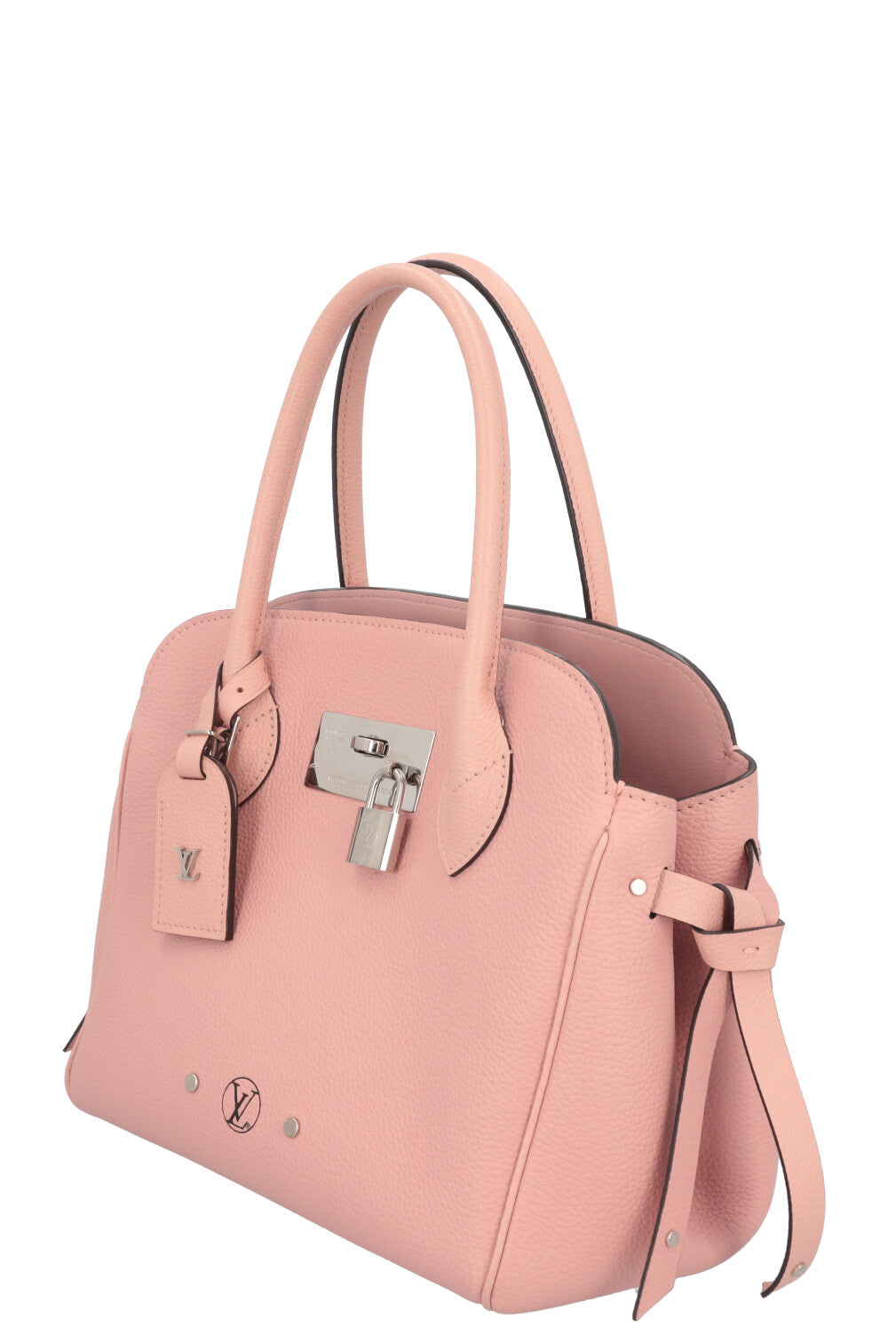 LOUIS VUITTON Milla PM Handbag Leather Pink