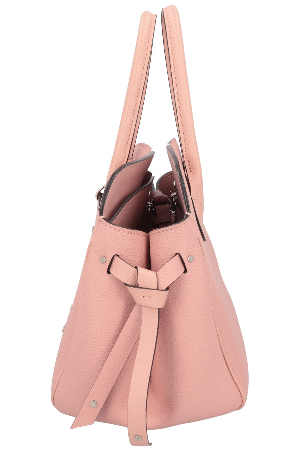 LOUIS VUITTON Milla PM Handbag Leather Pink
