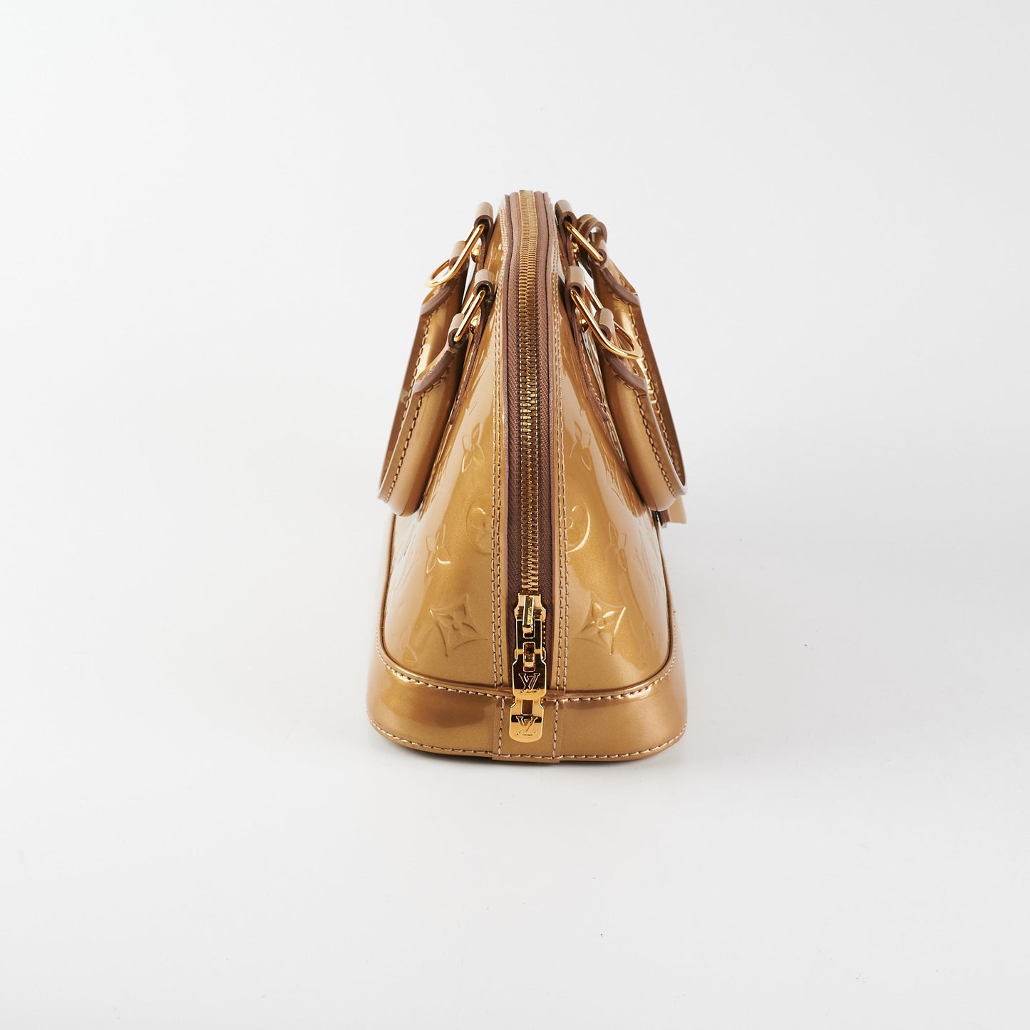 Louis Vuitton Vernis Alma BB Gold