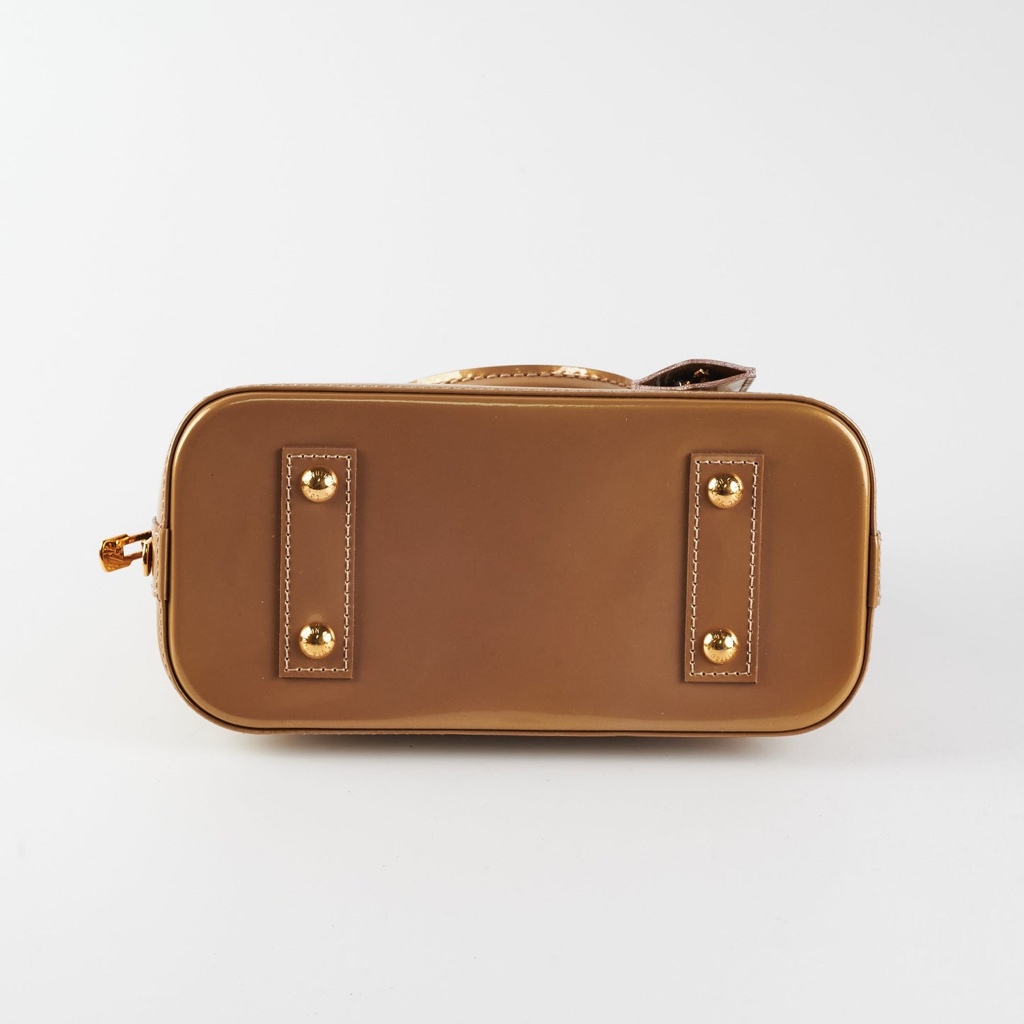 Louis Vuitton Vernis Alma BB Gold