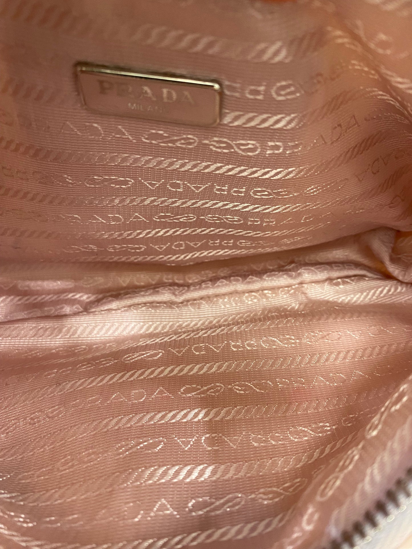 PRADA RE-EDITION 2005 ALABSTER NYLON CROSSBODY BAG