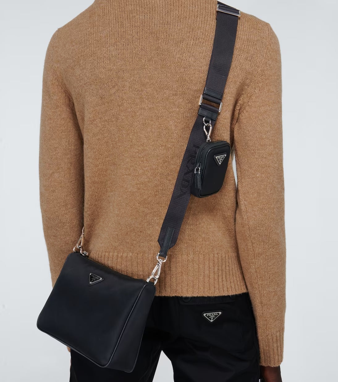 PRADA RE-EDITION SAFFIANO LEATHER SMALL CROSSBODY BAG
