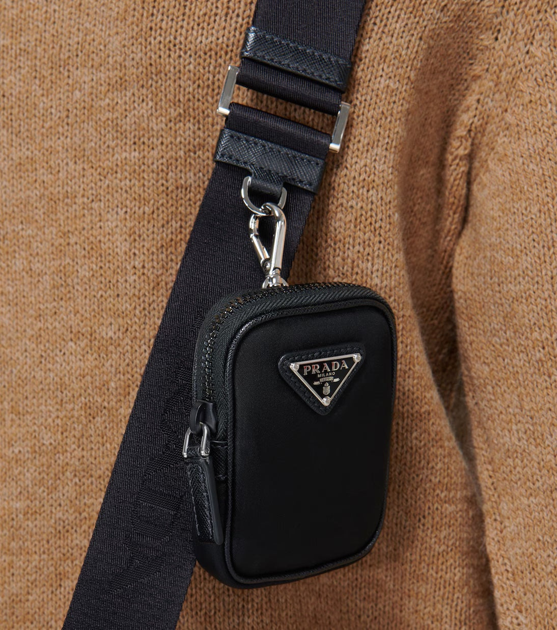 PRADA RE-EDITION SAFFIANO LEATHER SMALL CROSSBODY BAG