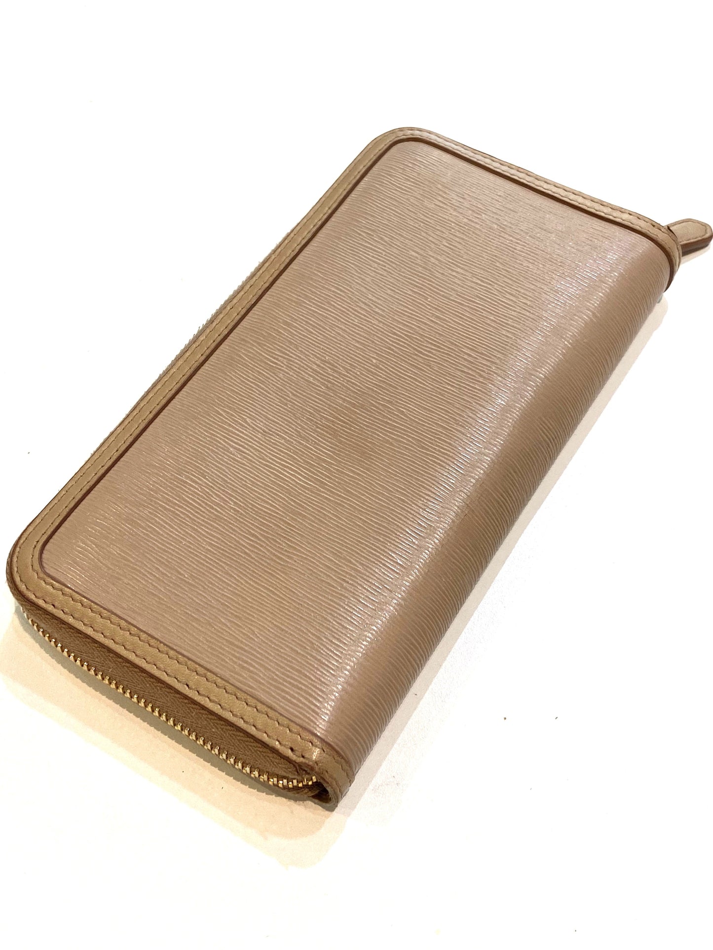 PRADA VITELLO MOVE LEATHER CONTINENTAL WALLET