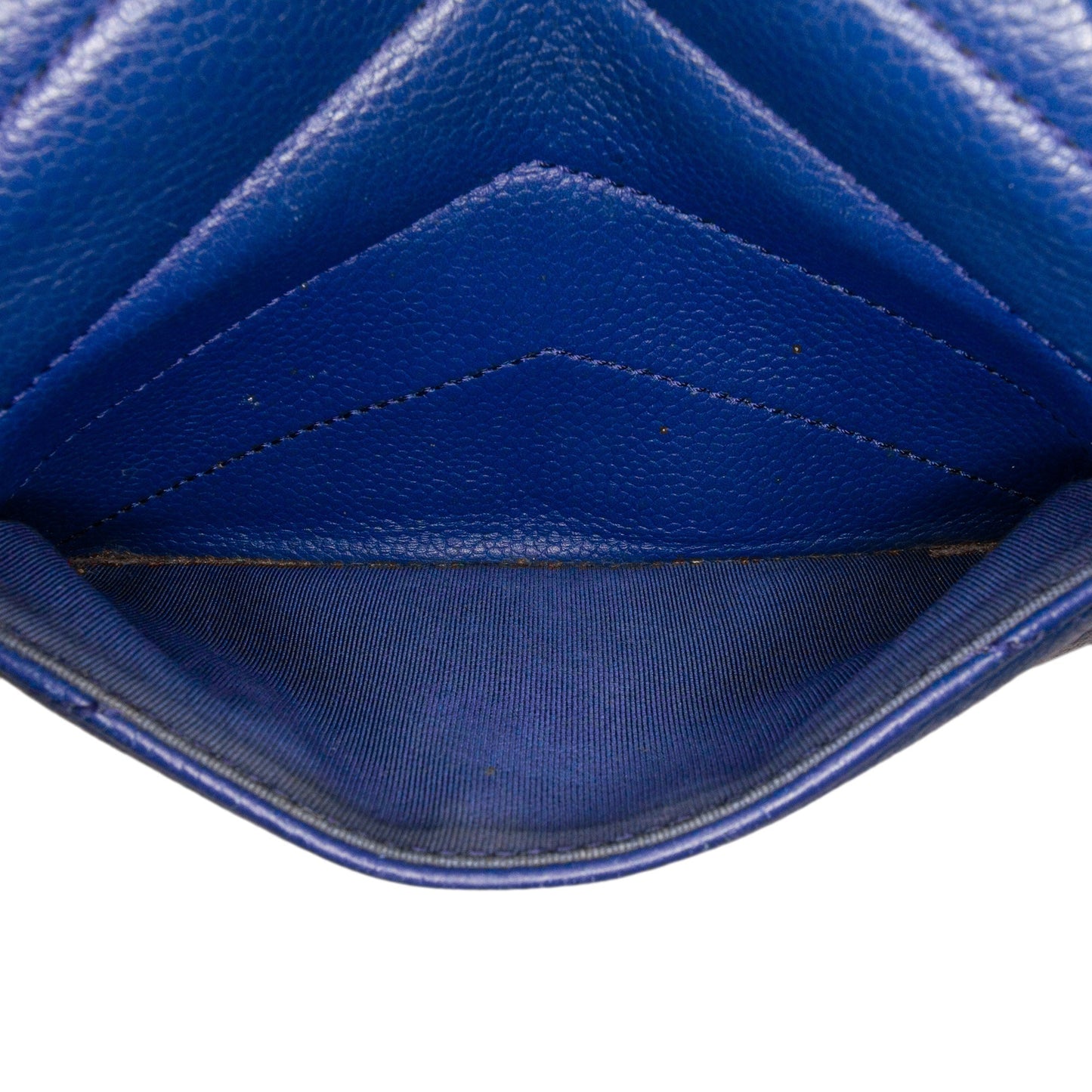 Chanel Mini Caviar Chevron Data Center Envelope Flap Bag