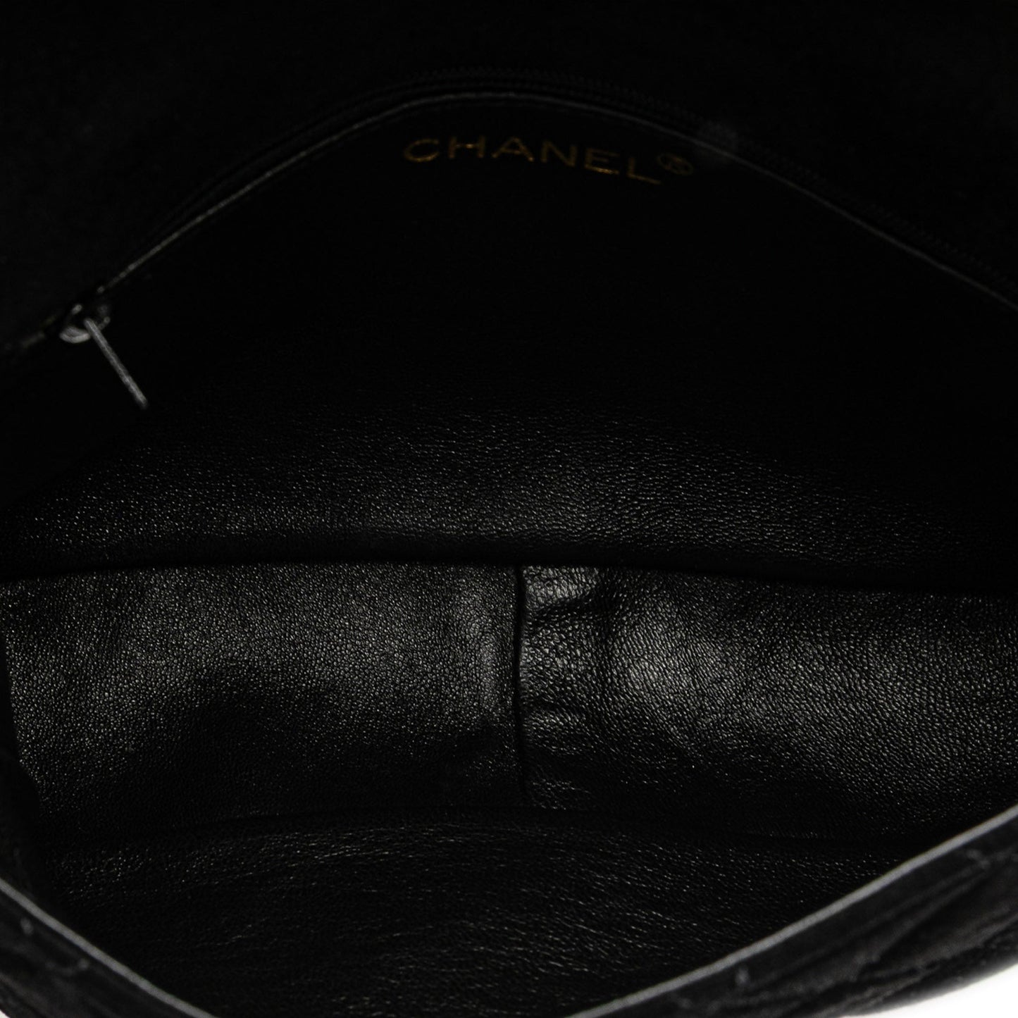Chanel Cc Quilted Suede Shoulder Bag