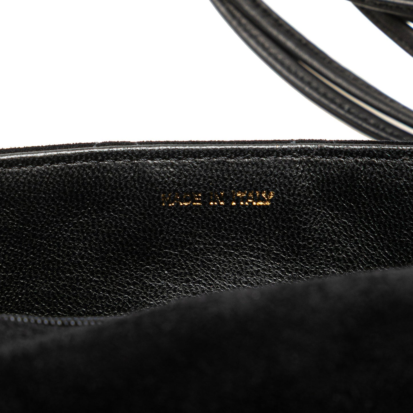 Chanel Cc Quilted Suede Shoulder Bag