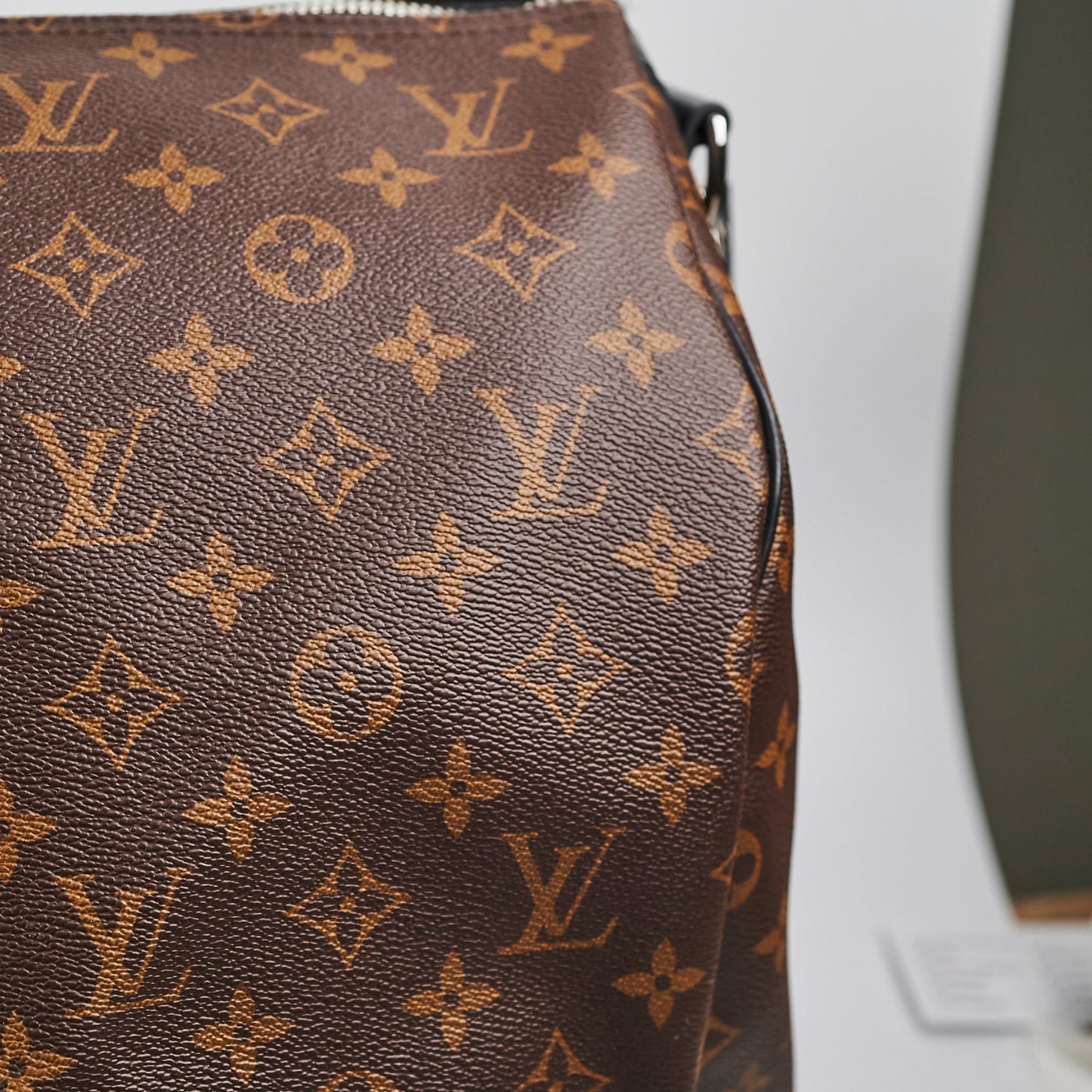 Louis Vuitton Keepall 55 Bandouli猫re Monogram Macassar