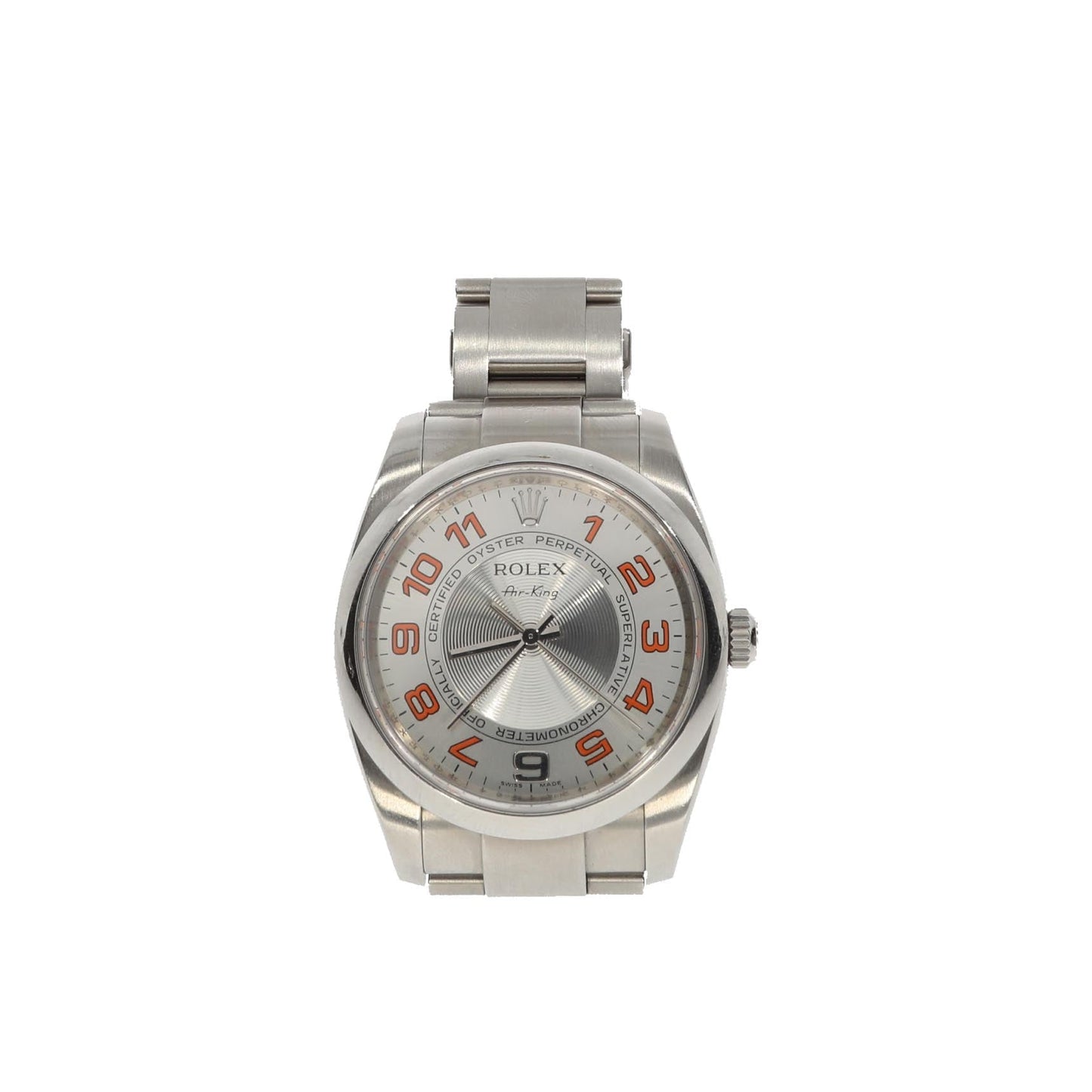 ROLEX Air King Automatic Stainless Steel Mens Watch Oyster Perpetual