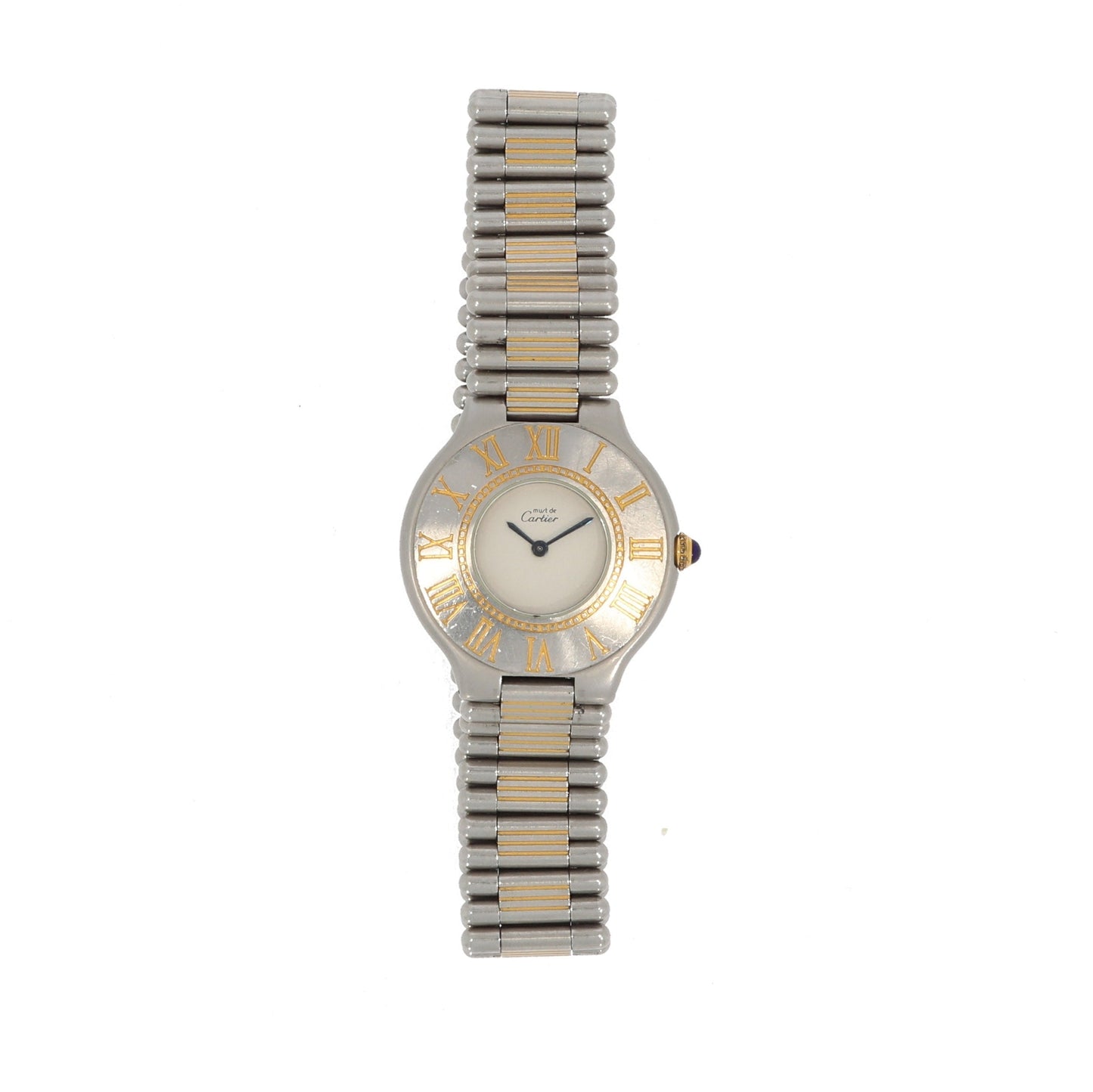 CARTIER Must de two-tone steel watch