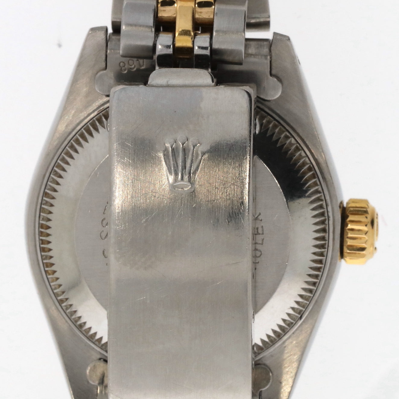 ROLEX Datejust, gold and steel wristwatch, circa 1986