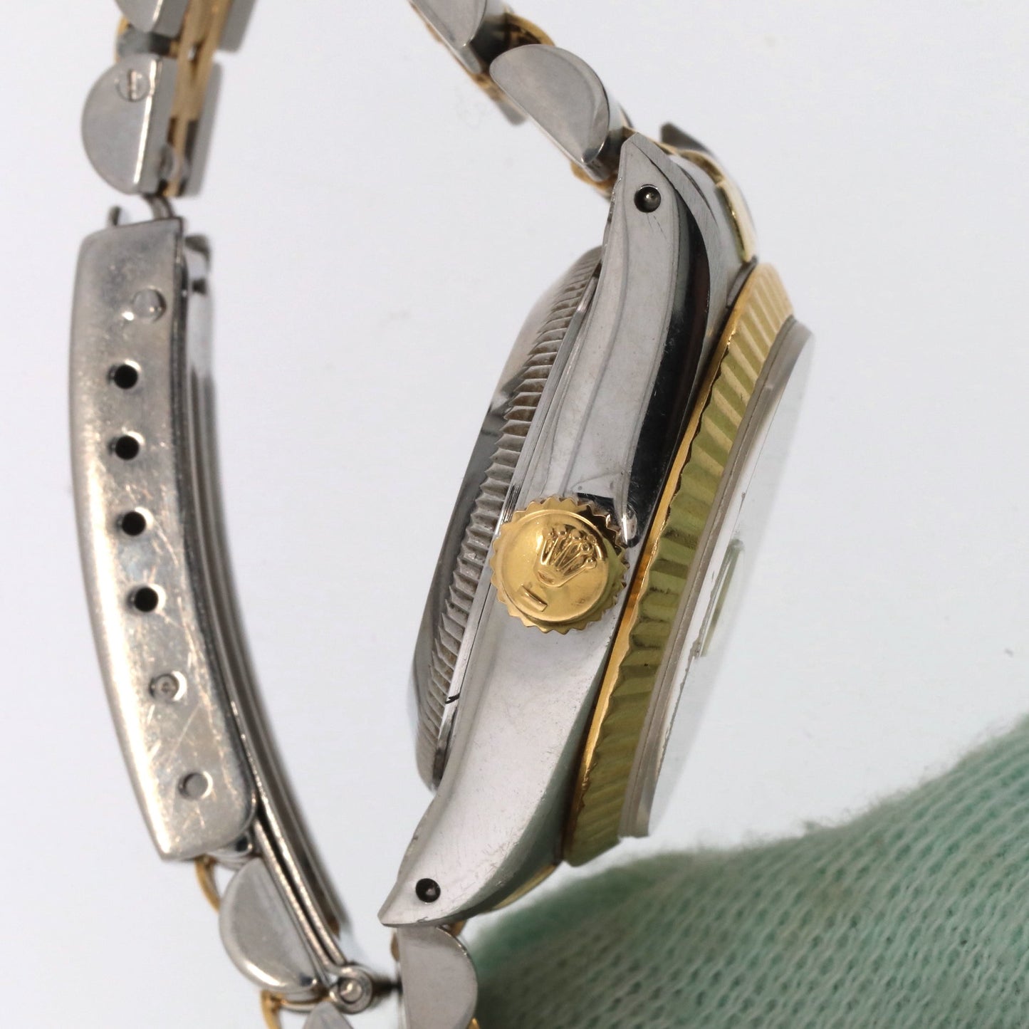 ROLEX Datejust, gold and steel wristwatch, circa 1986