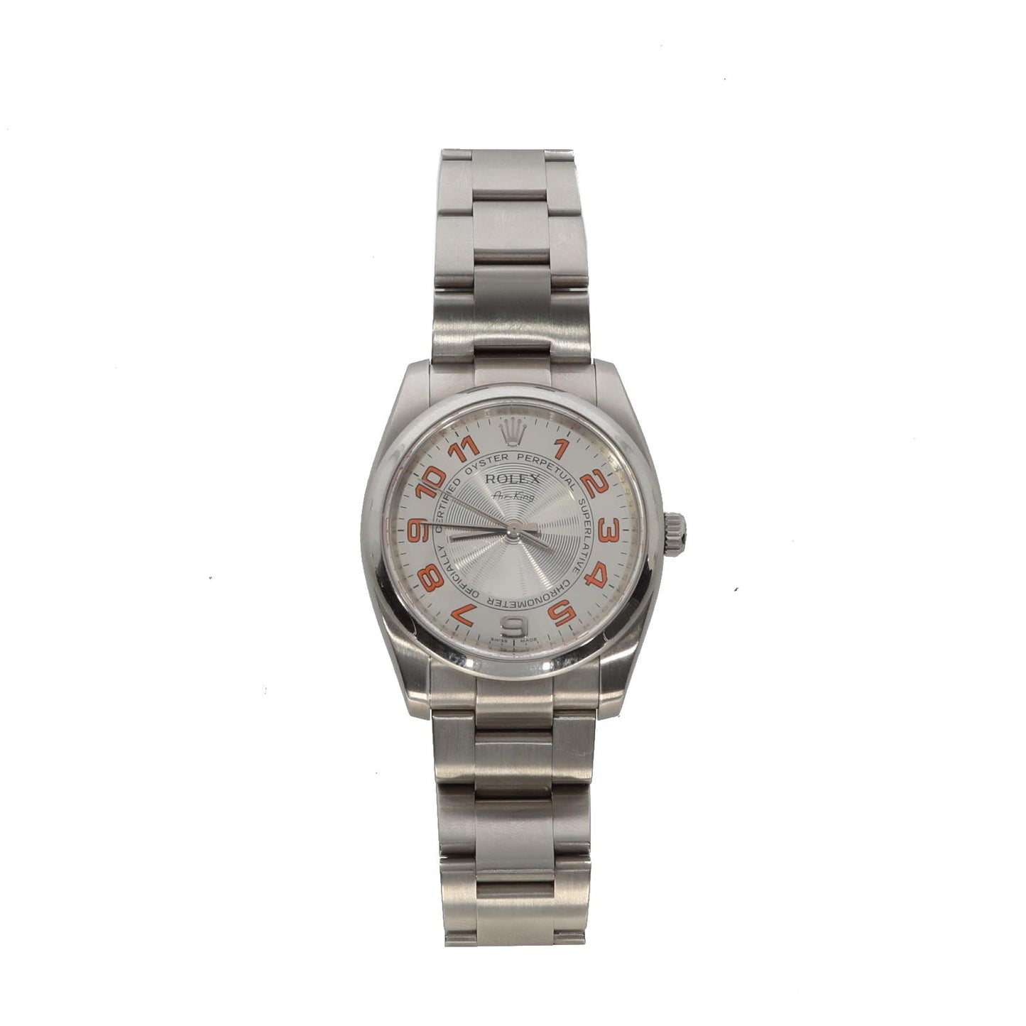 ROLEX Air King Automatic Stainless Steel Mens Watch Oyster Perpetual