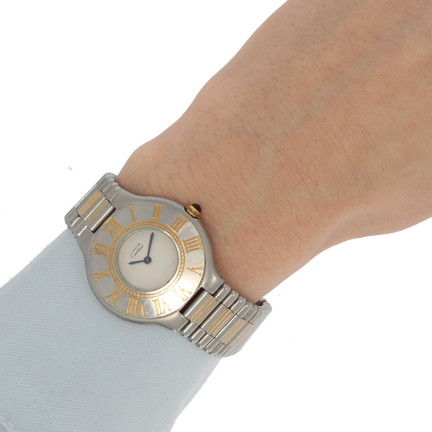 CARTIER Must de two-tone steel watch