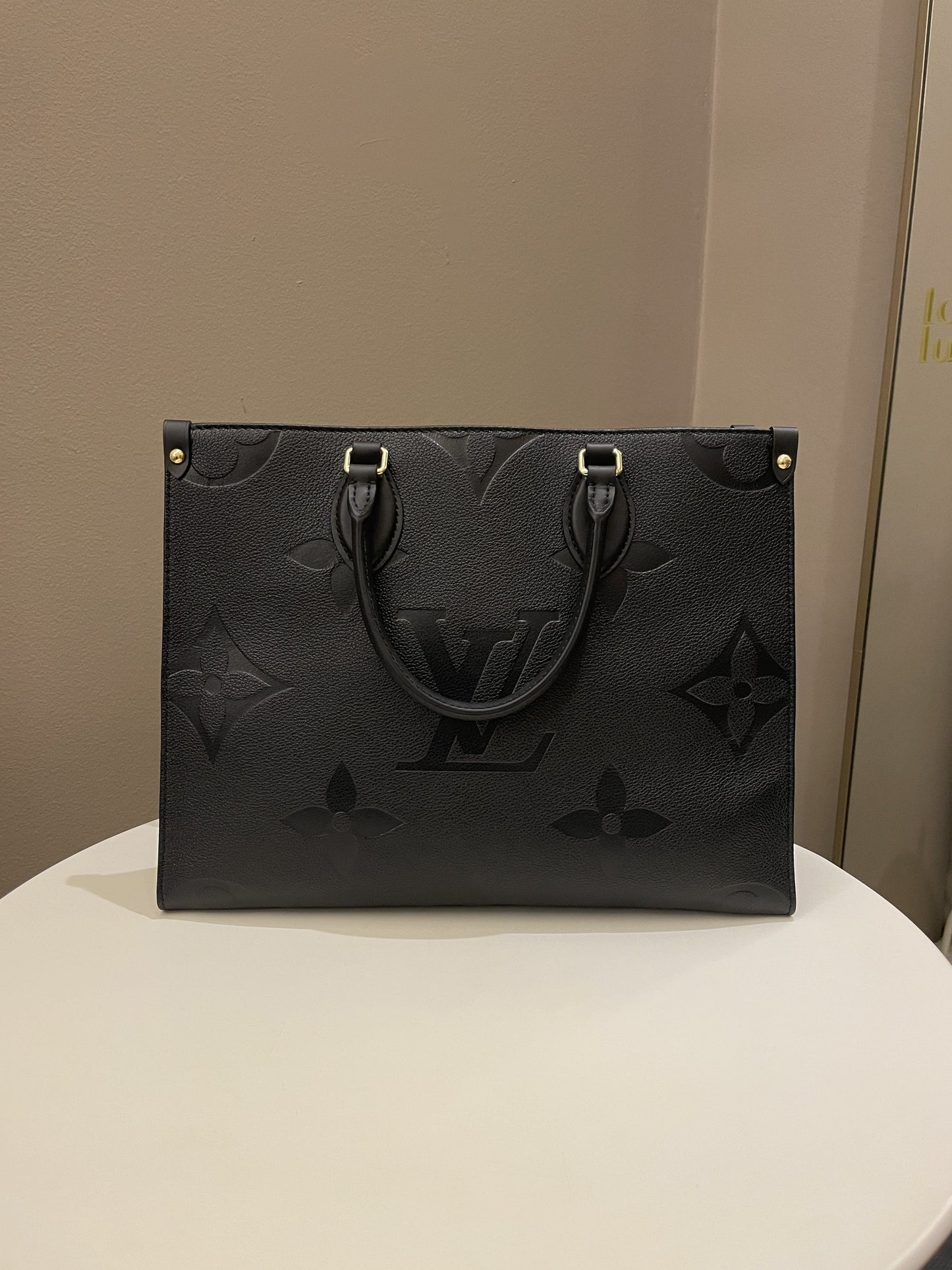 Louis Vuitton OnTheGo MM Black Empreinte