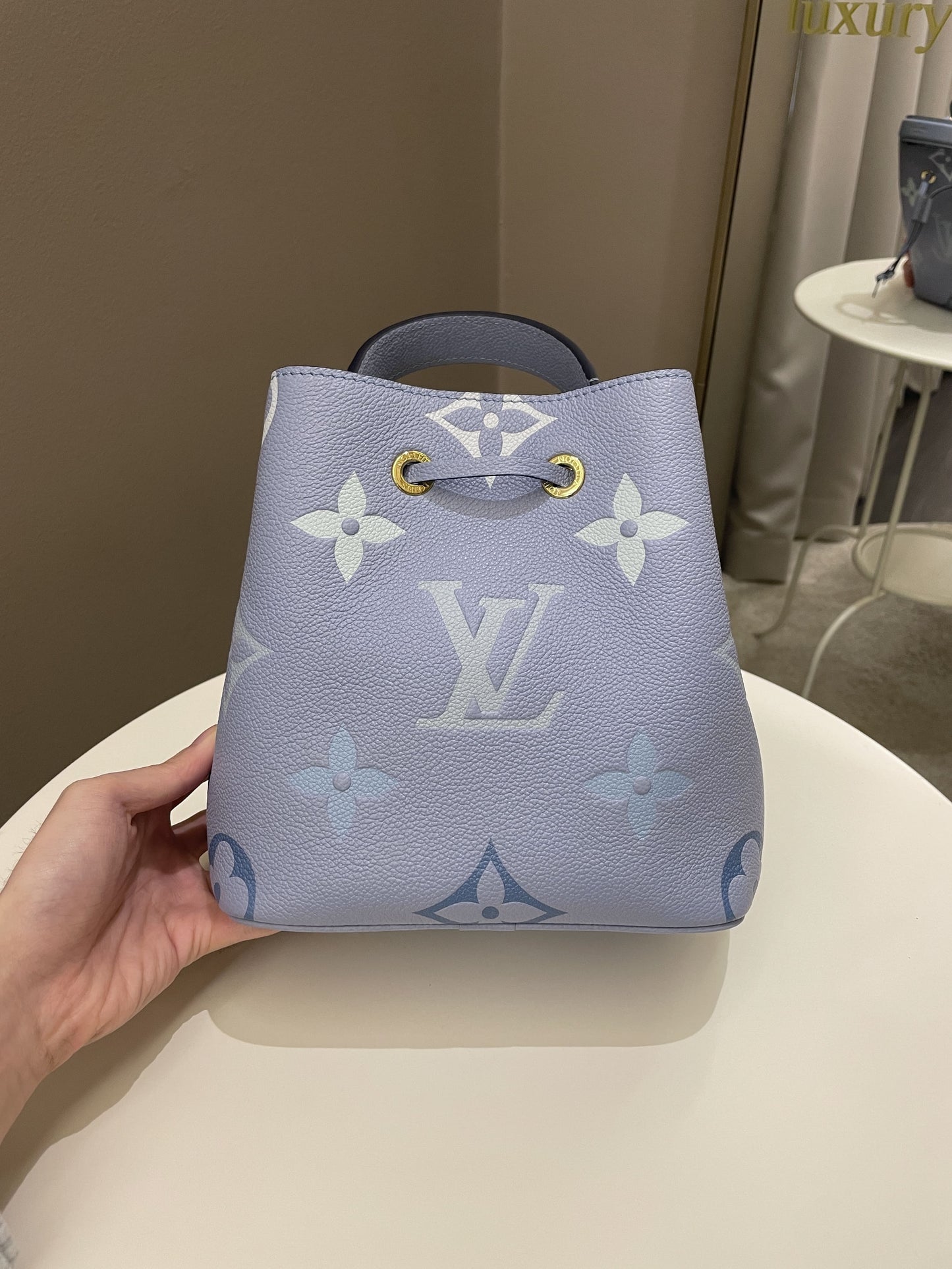 Louis Vuitton Neonoe BB By The Pool Summer Blue Empreinte