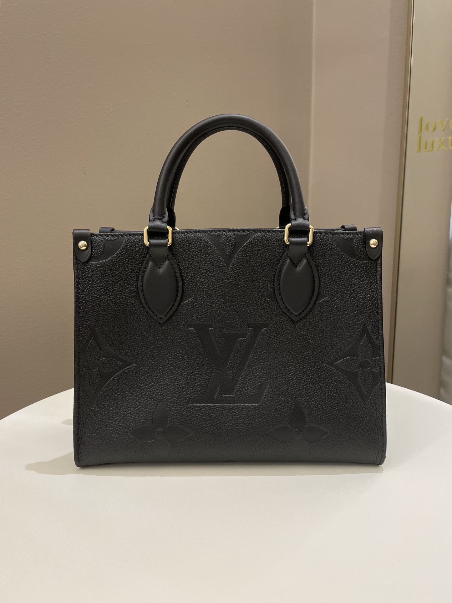 Louis Vuitton OnTheGo PM Black Monogram Empreinte