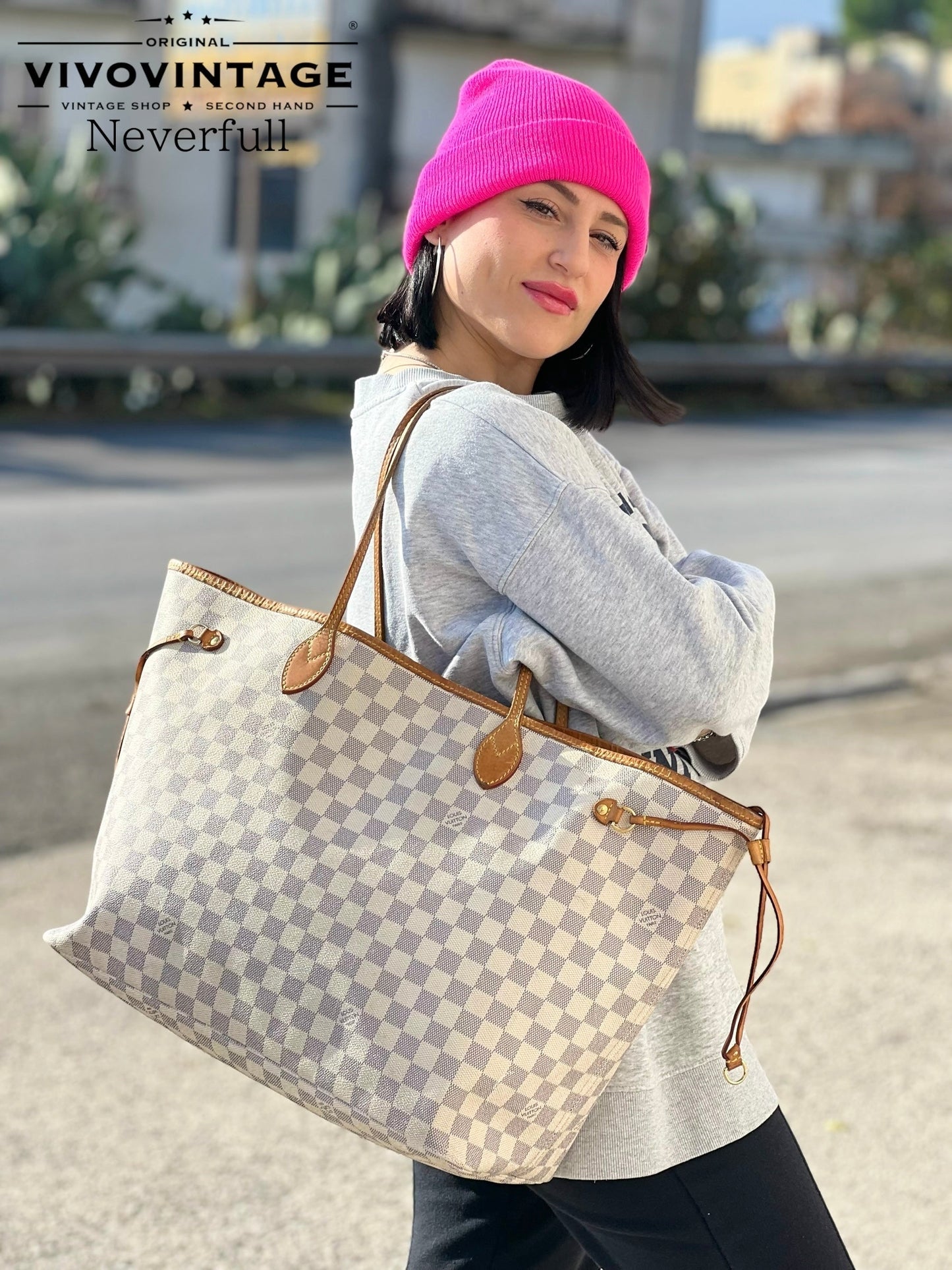 Louis Vuitton Neverfull GM Damier Azur