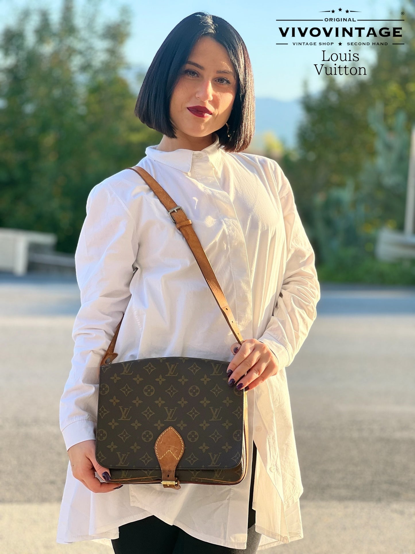 Louis Vuitton Cartouchière vintage