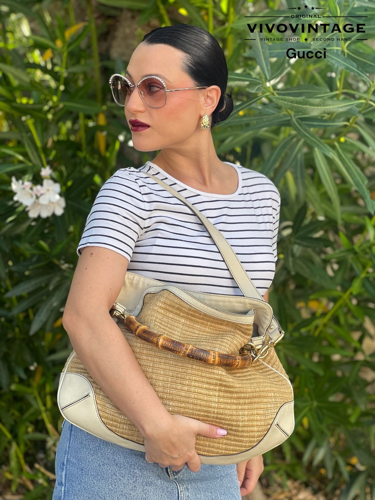 Gucci Bamboo con tracolla