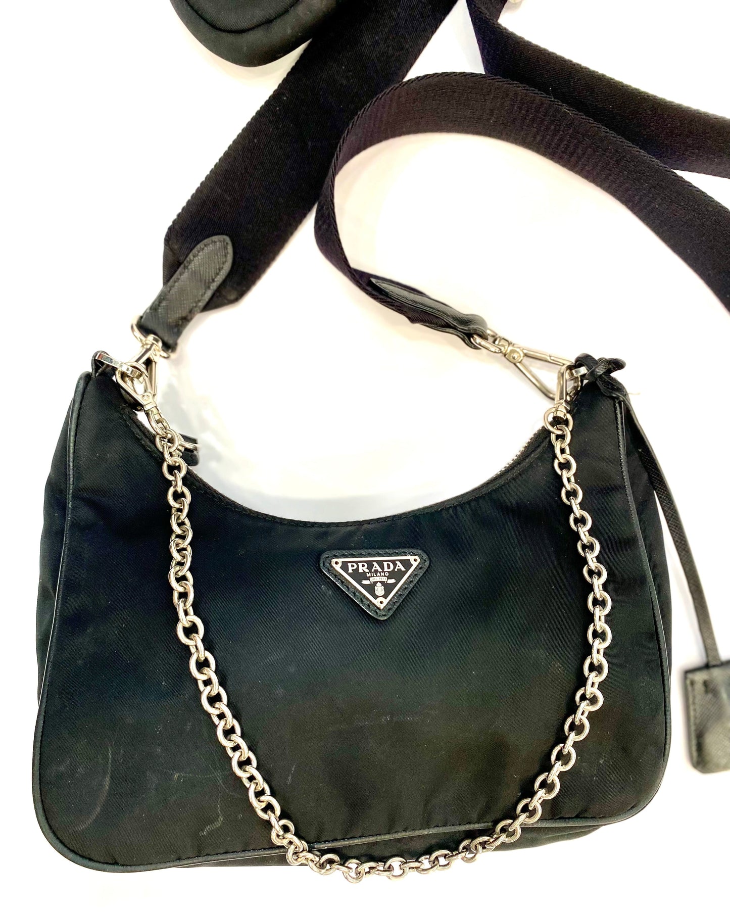 PRADA NYLON RE-EDITION 2005 CROSSBODY BAG