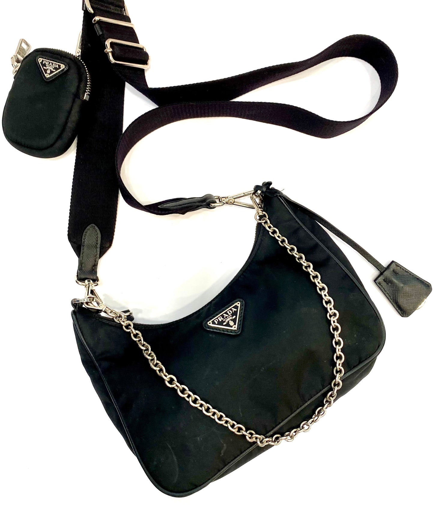 PRADA NYLON RE-EDITION 2005 CROSSBODY BAG