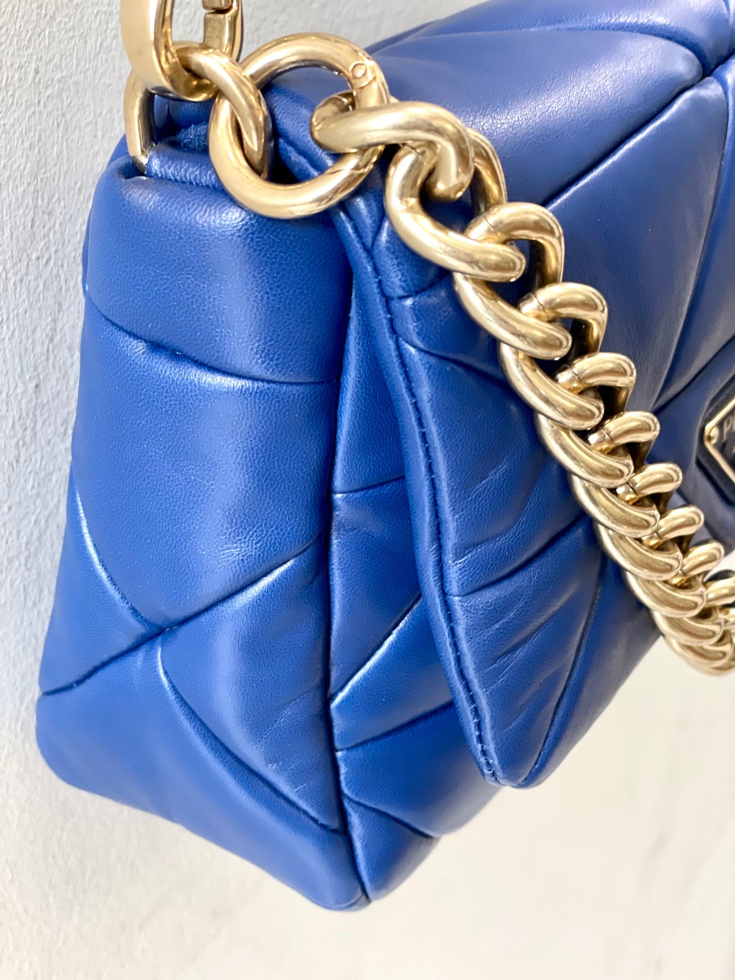 PRADA SYSTEM NAPPA LEATHER PATCHWORK BAG