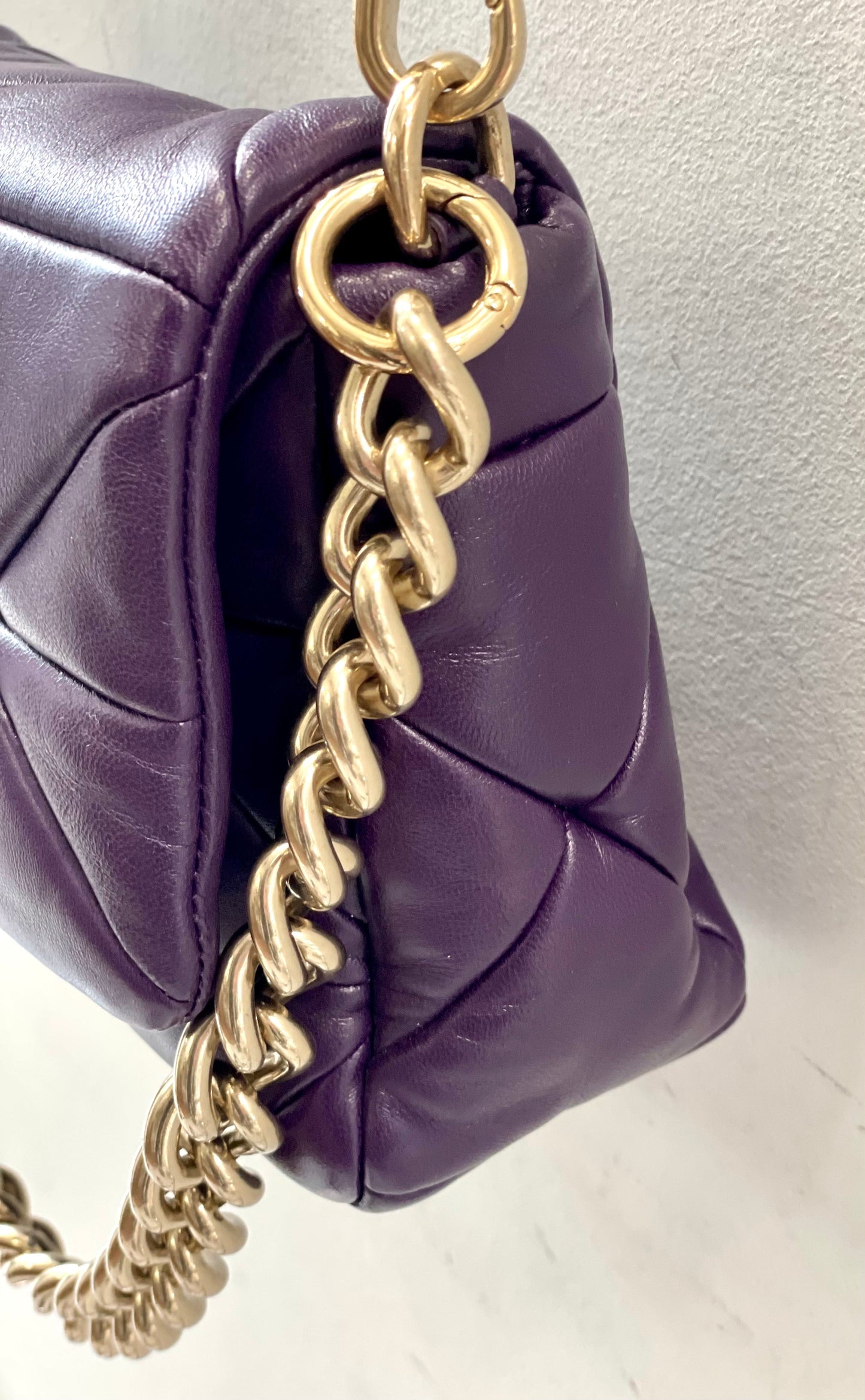 PRADA SYSTEM NAPPA LEATHER PATCHWORK BAG