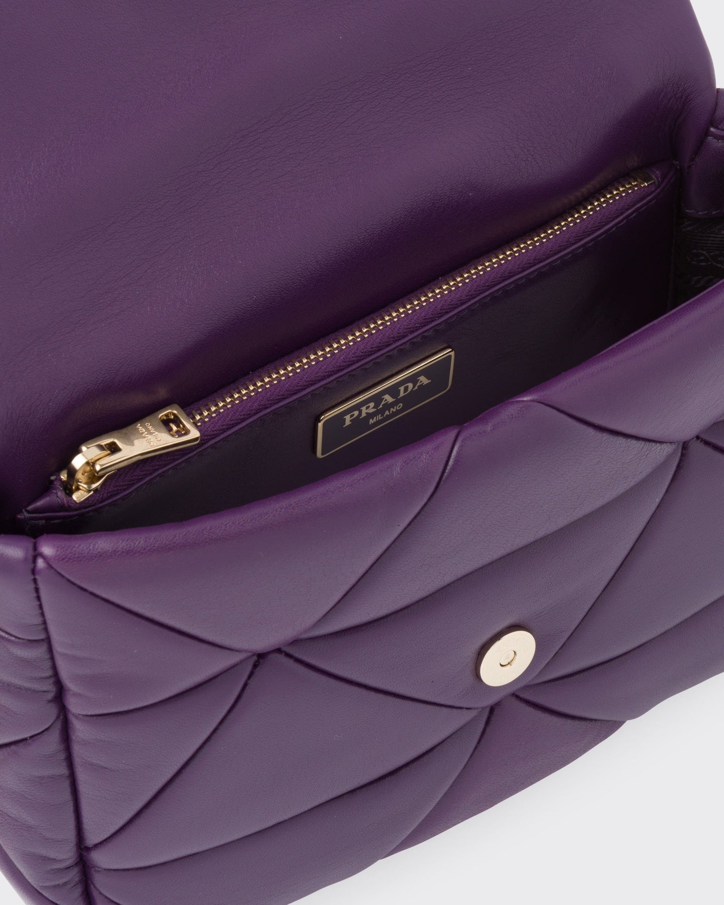PRADA SYSTEM NAPPA LEATHER PATCHWORK BAG