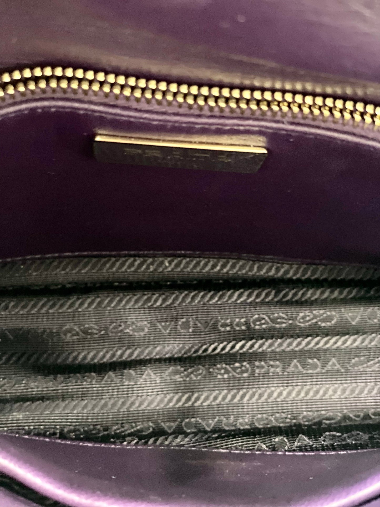 PRADA SYSTEM NAPPA LEATHER PATCHWORK BAG