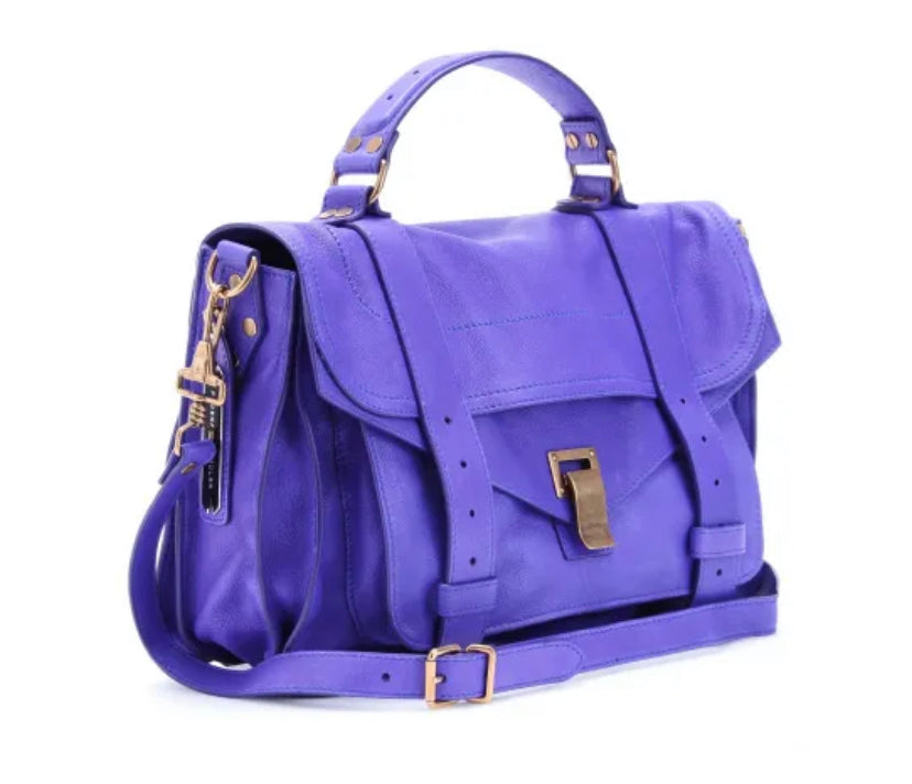 PROENZA SCHOULER PS1 PURPLE RAIN SATCHEL