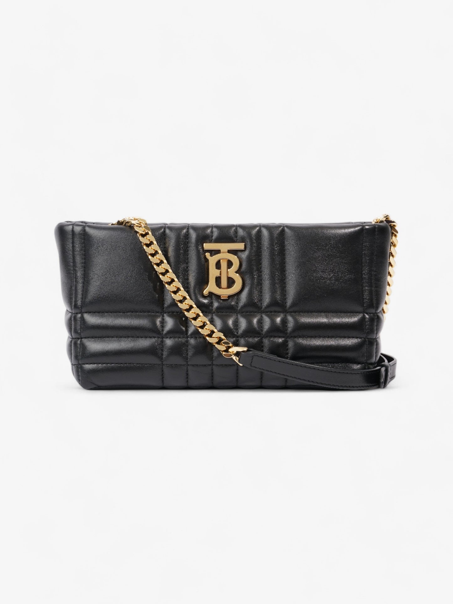 Burberry Lola Bag Black Lambskin Leather Small