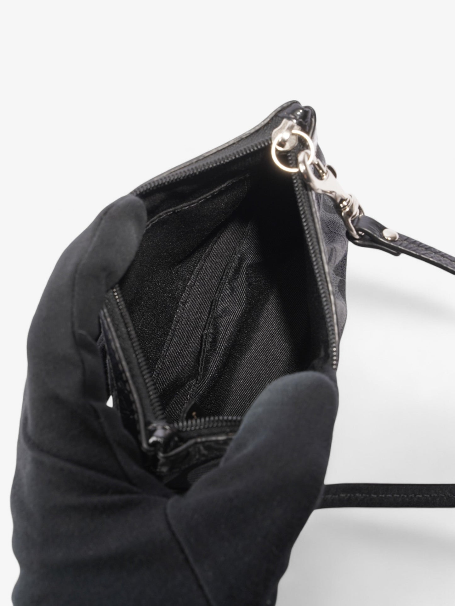 Coach Mini Bag Black Fabric