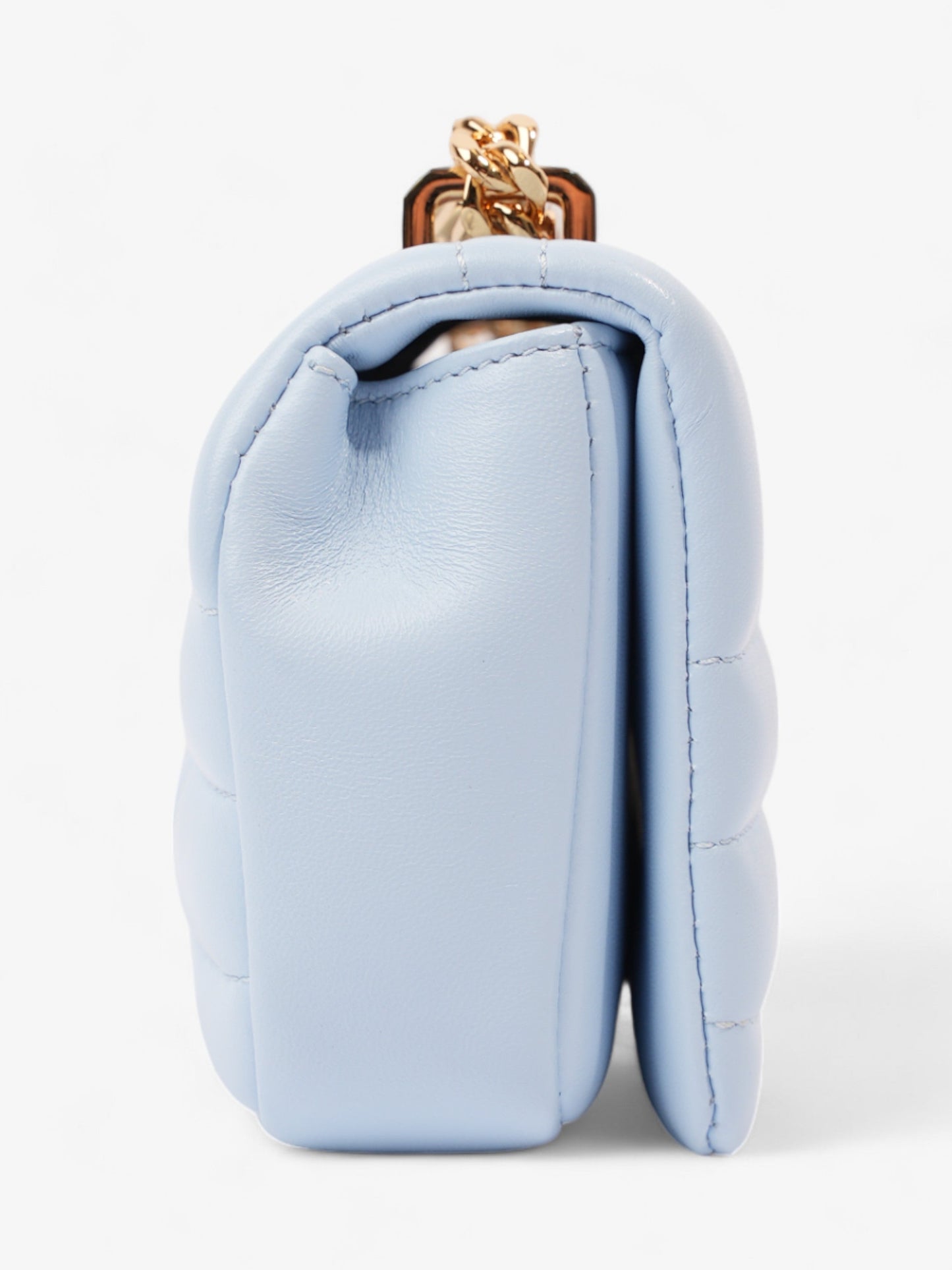 Burberry Mini Lola Baby Blue Lambskin Leather
